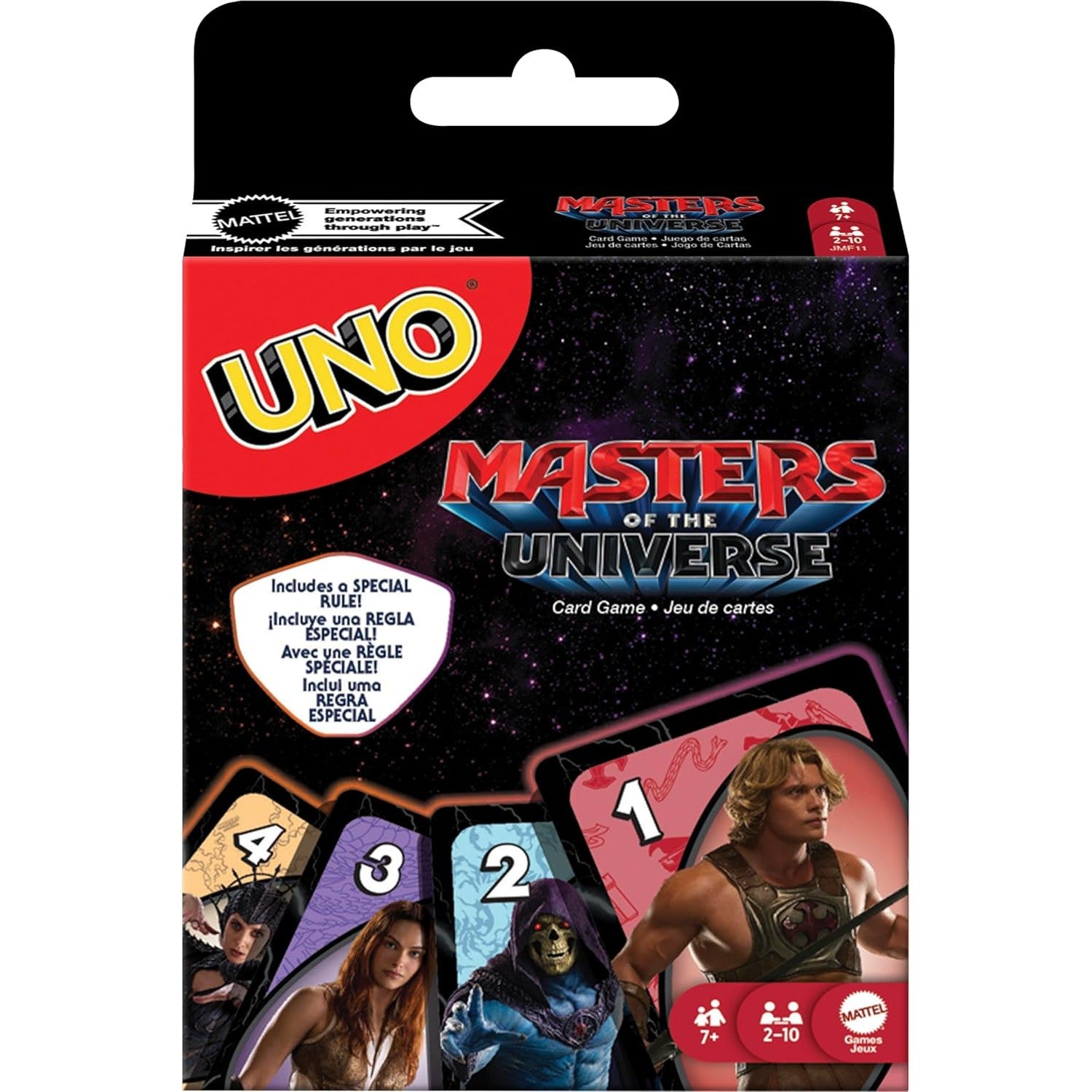 UNO - Masters of the Universe - Movie Card Game - Mattel