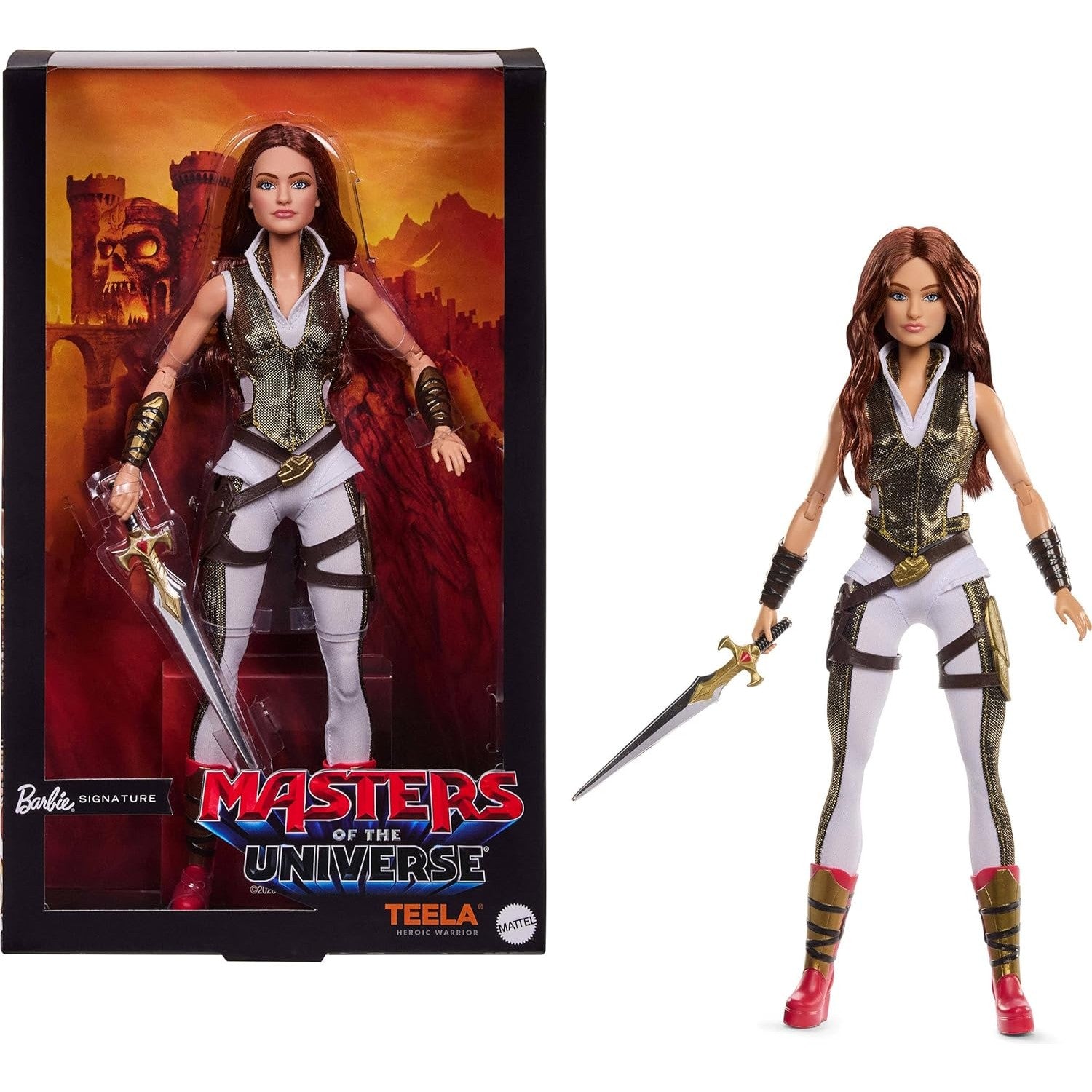 Barbie - Signature Teela Collectible Doll in MOTU Movie Fashions - Mattel