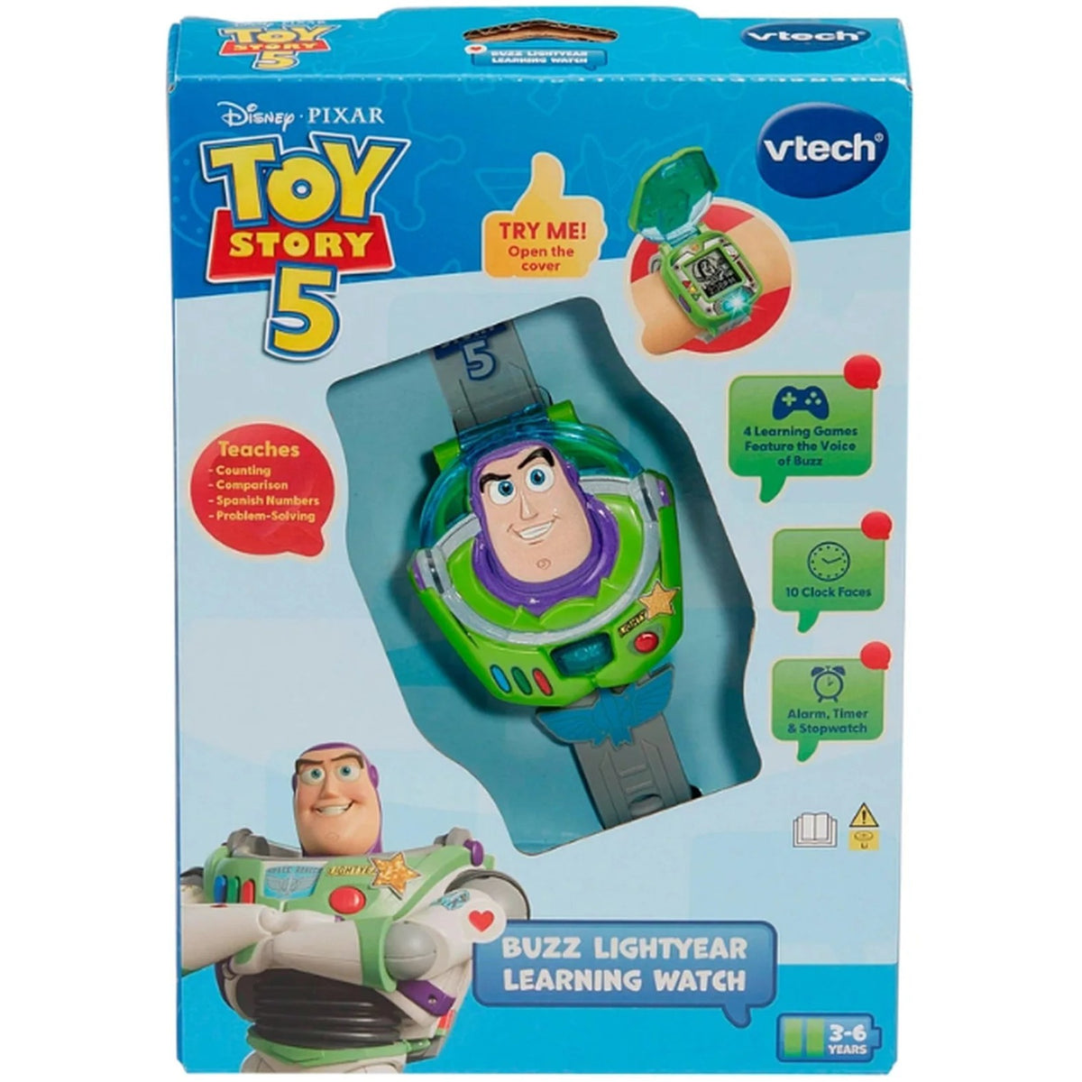 VTech - Toy Story 5 Buzz Lightyear Learning Watch