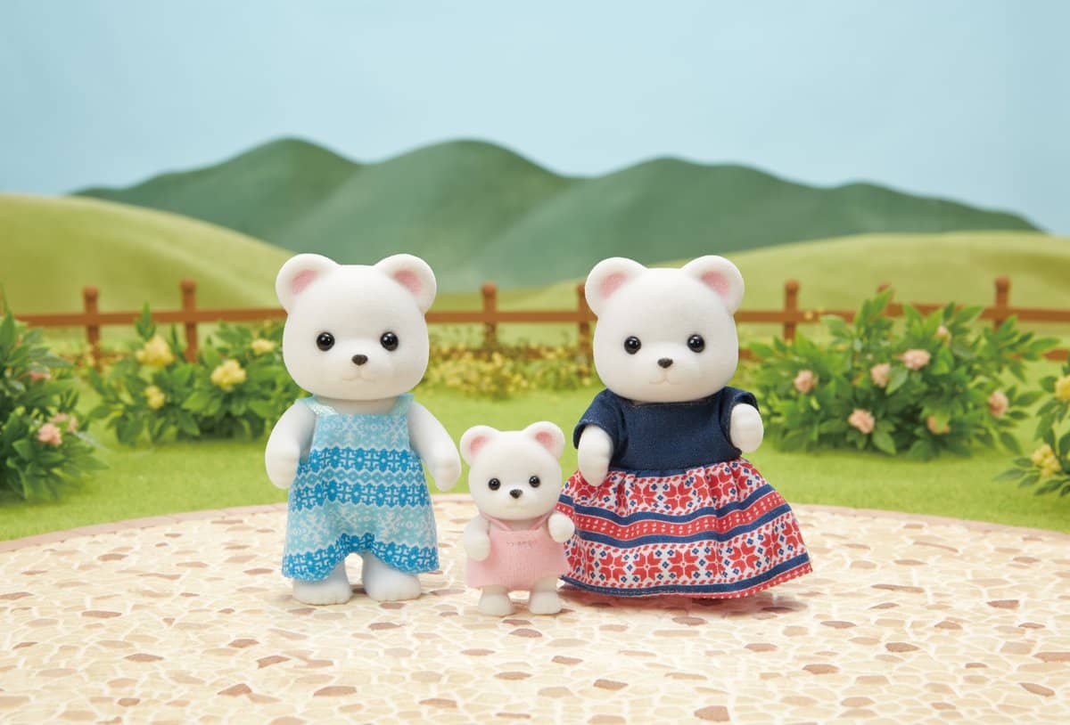 Sylvanian Families - Polar Bear Family Playset
