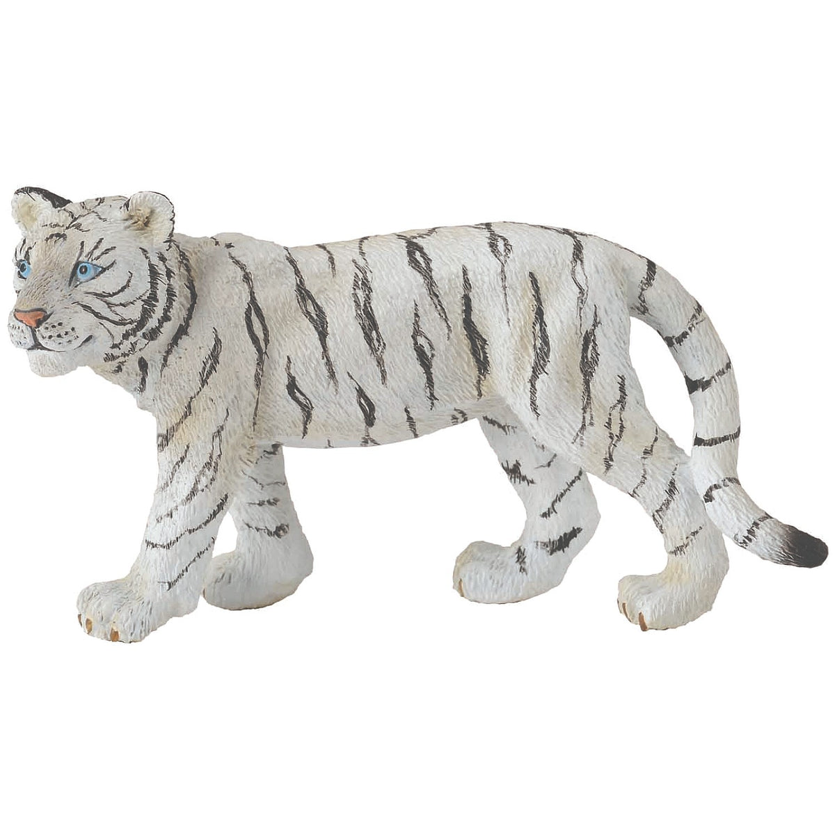 CollectA - White Tiger Cub Walking Animal Figurine