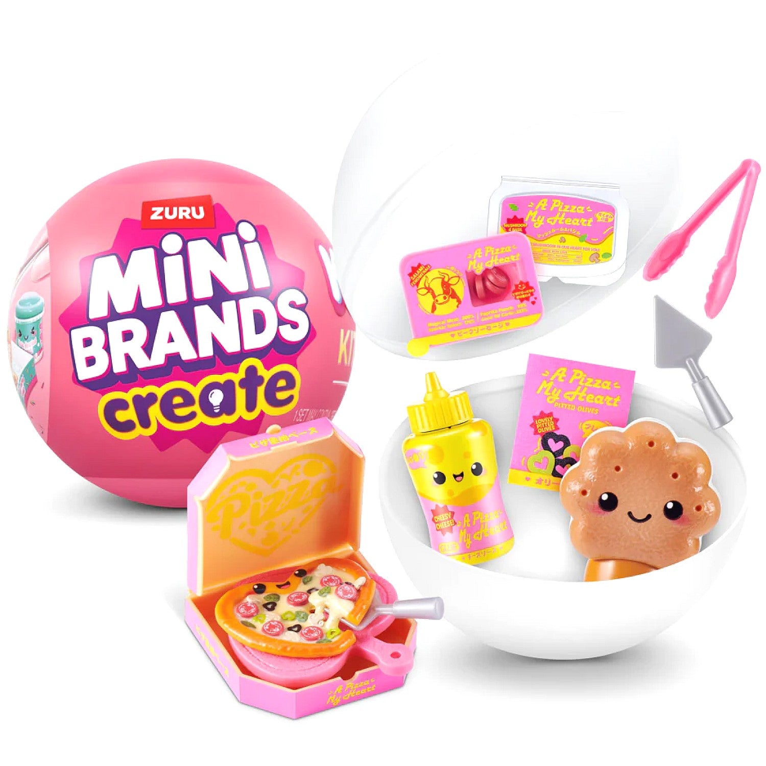 ZURU - Mini Brands Create Kawaii Kitchen Series 1 Blind Capsule