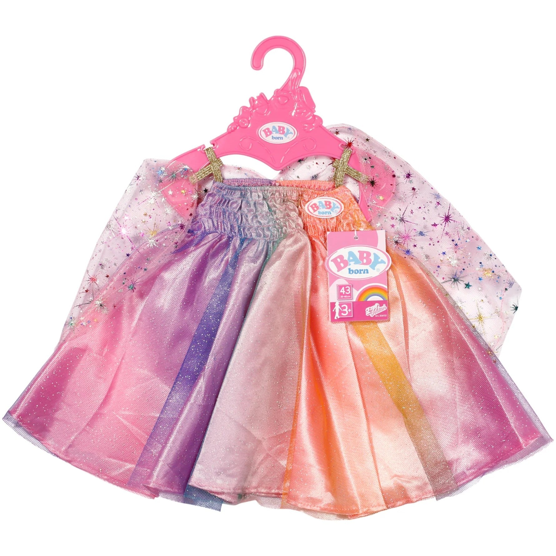 BABY born - Rainbow Dress 43cm Doll Outfit