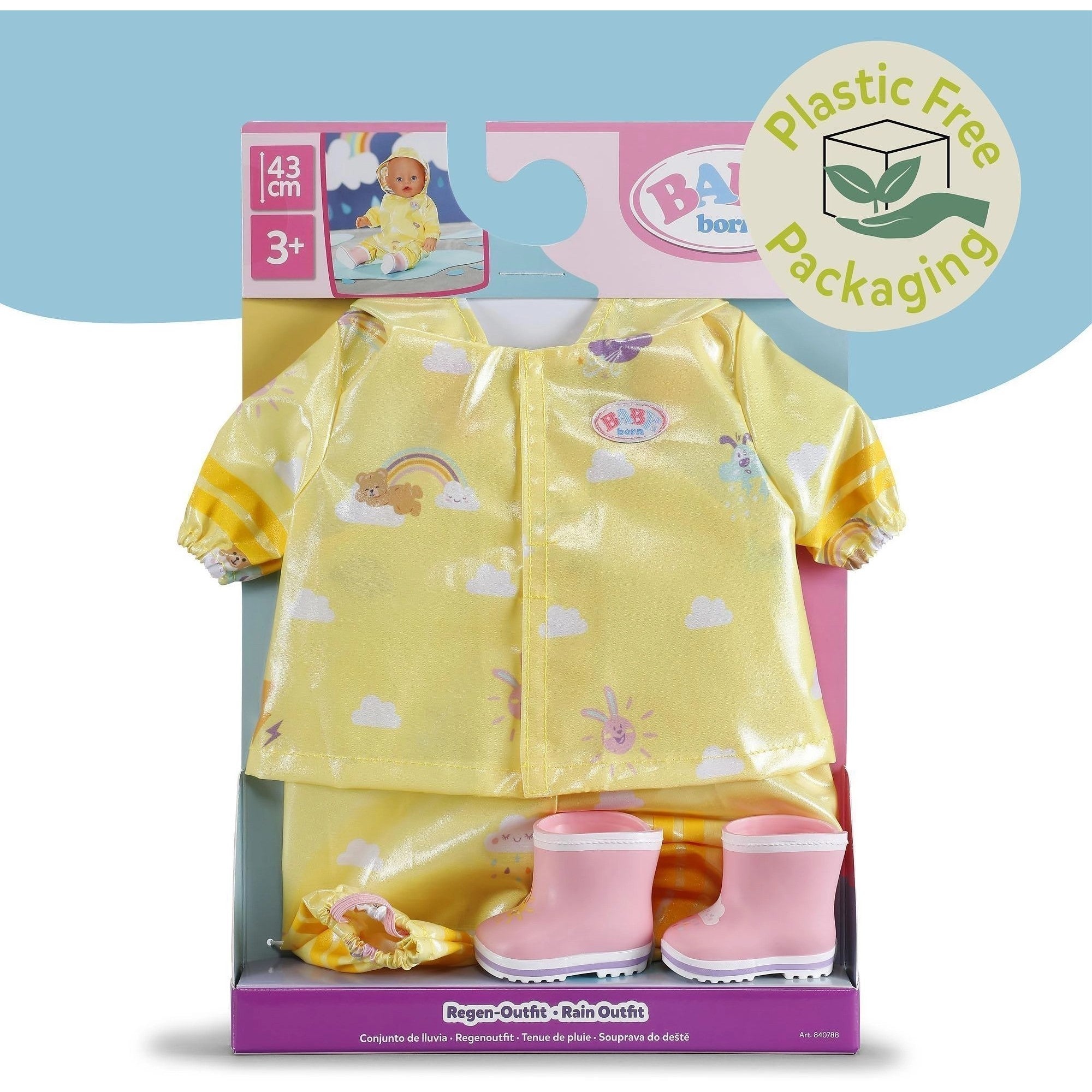 BABY born - Deluxe Rain Doll Set 43cm