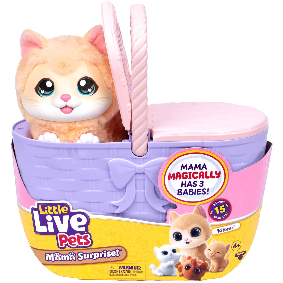 Little Live Pets - Mama Surprise! Kittens Playset