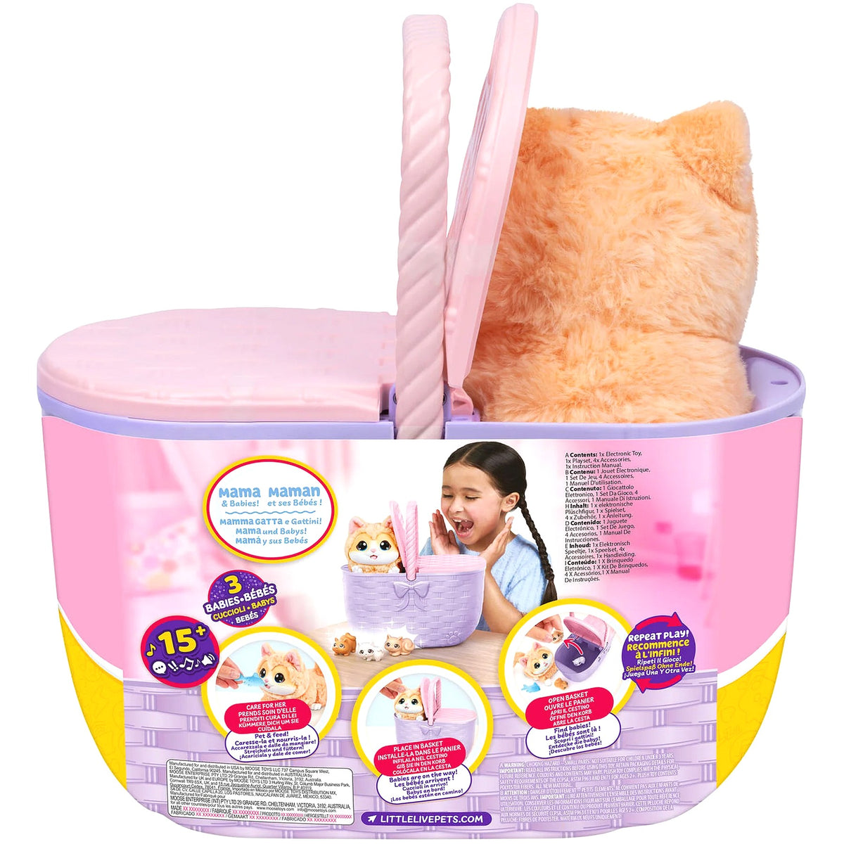 Little Live Pets - Mama Surprise! Kittens Playset