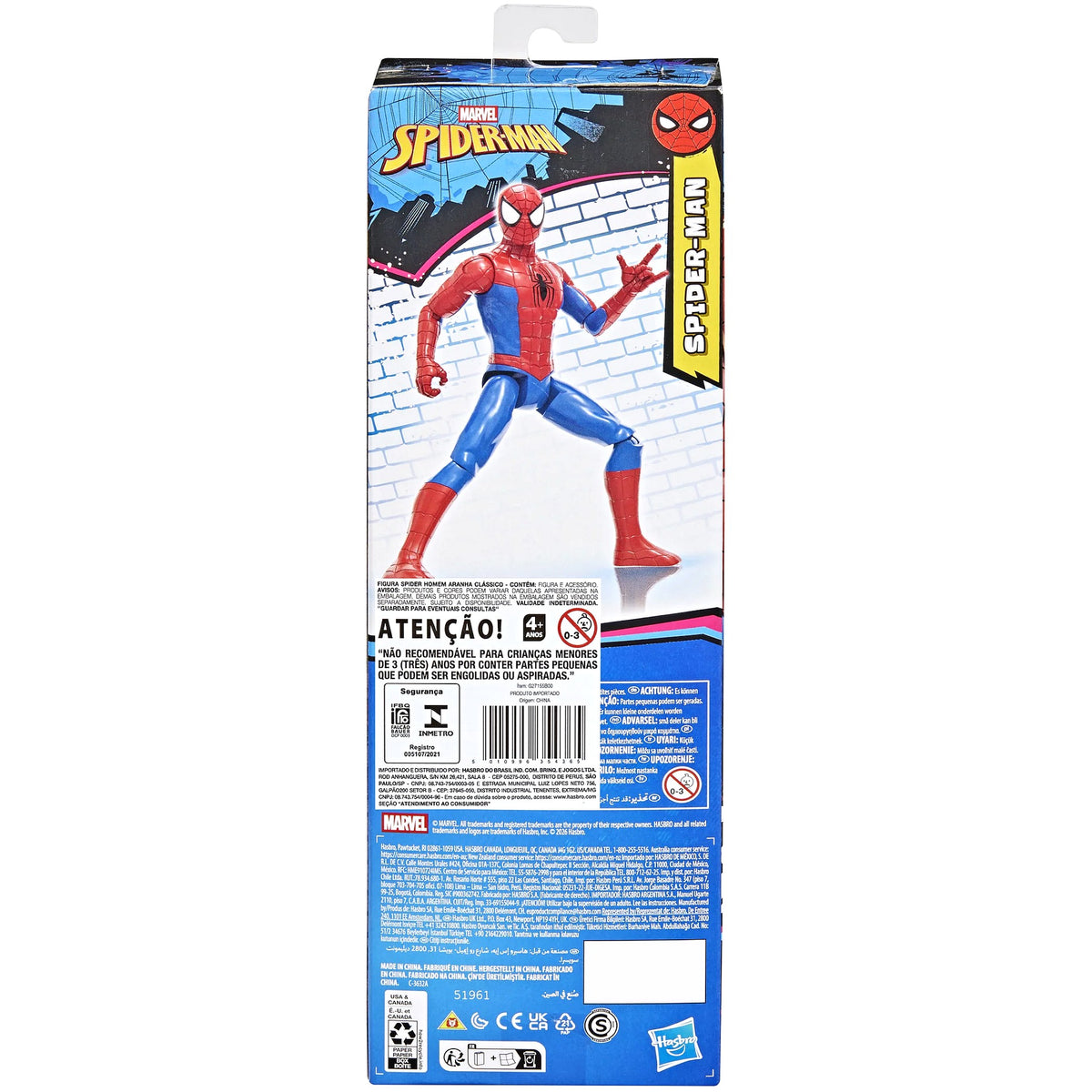 Spider-Man - Titan Series Marvel Spider-Man Figure - Hasbro