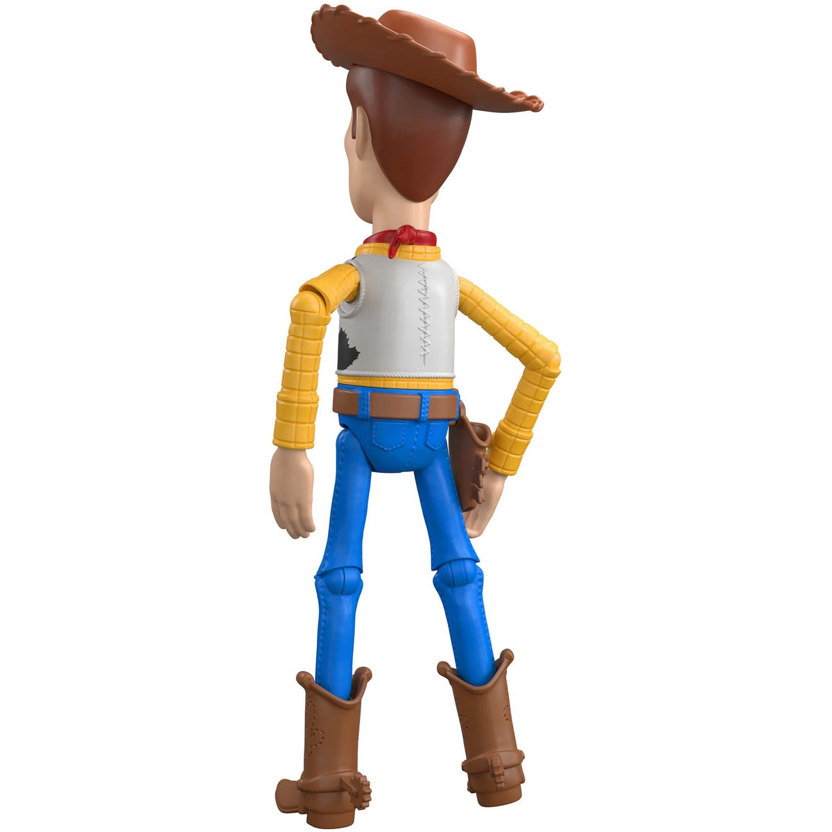 Disney Pixar - Toy Story 5 Woody Figure 12-inch Tall Sheriff 14 Posable Joints - Mattel