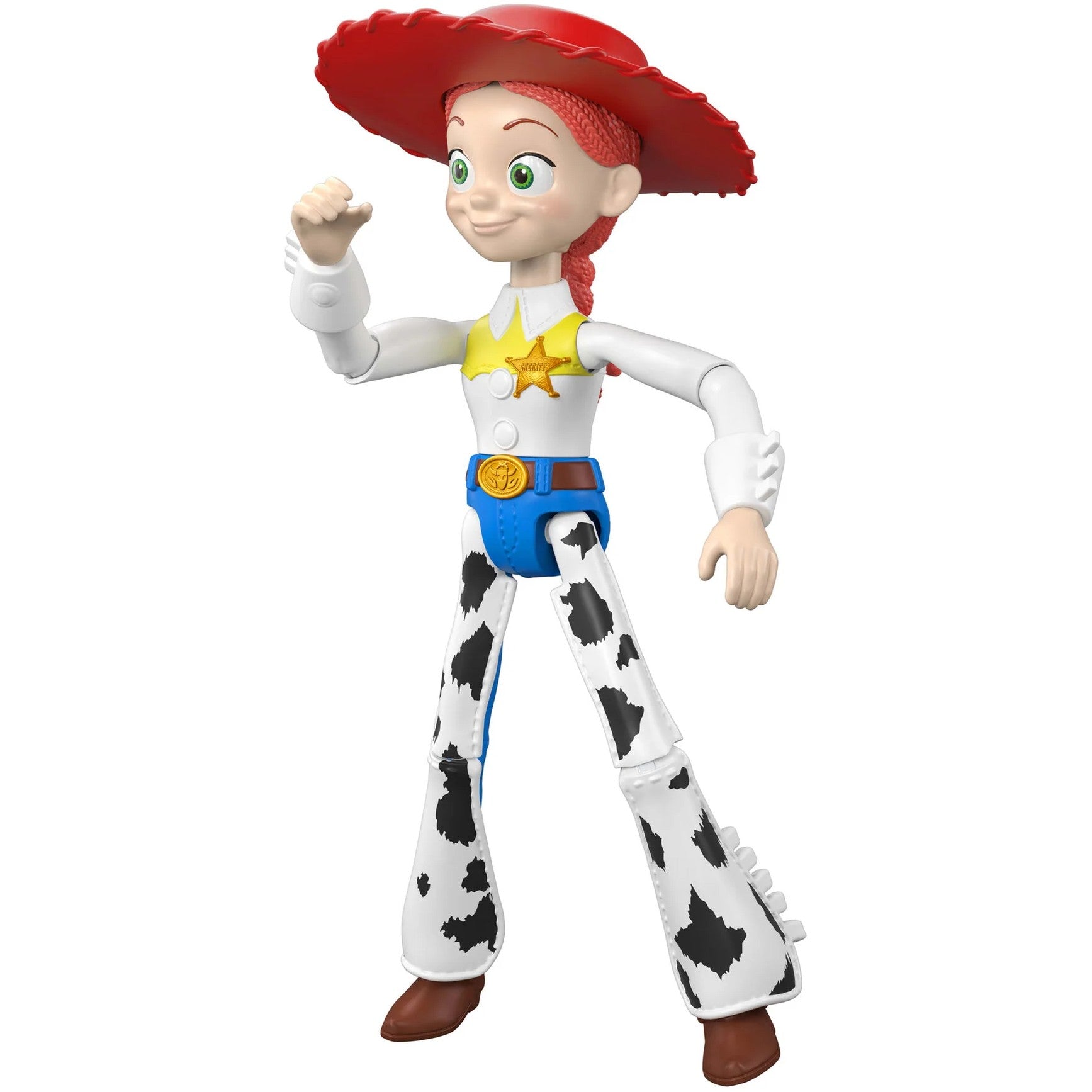 Disney Pixar - Toy Story 5 Jessie Figure 12-inch Tall Cowgirl 12 Posable Joints - Mattel