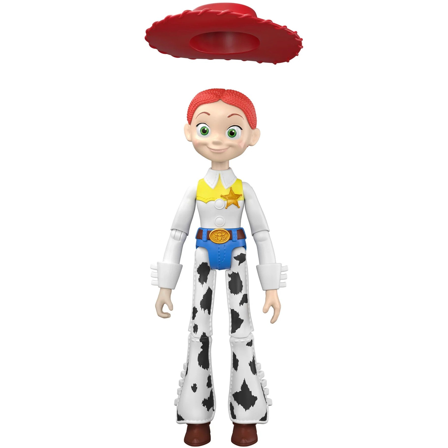 Disney Pixar - Toy Story 5 Jessie Figure 12-inch Tall Cowgirl 12 Posable Joints - Mattel