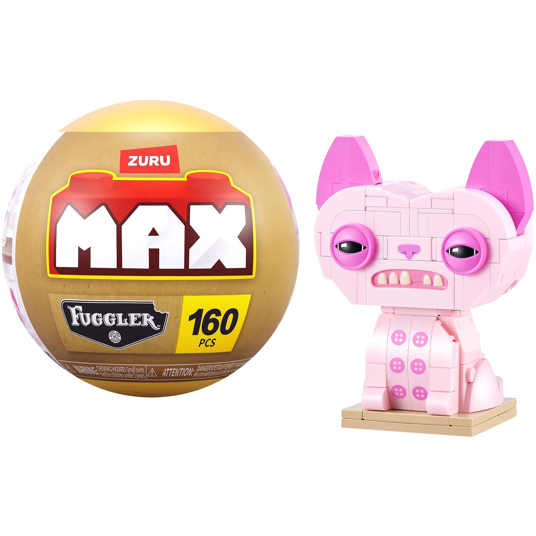 ZURU - MAX Premium Fuggler Alley Cats Wrinkle McStinkles Series 1 Capsule