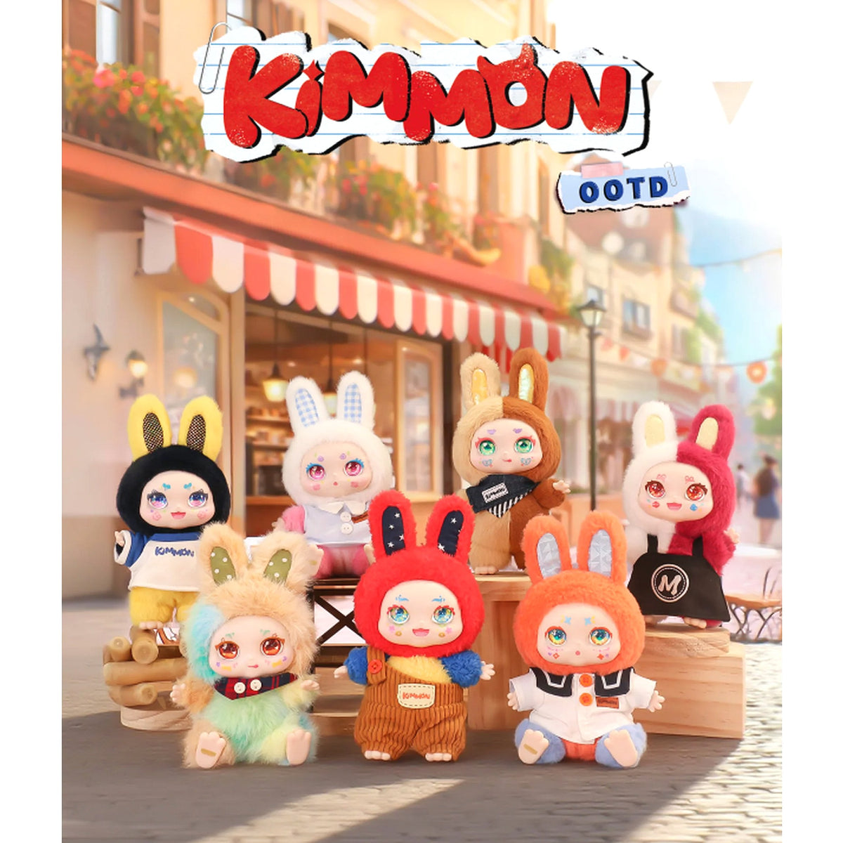 Kimmon - OOTD Fashion Trend Series Mystery Collectible Plush Figure Blind Box