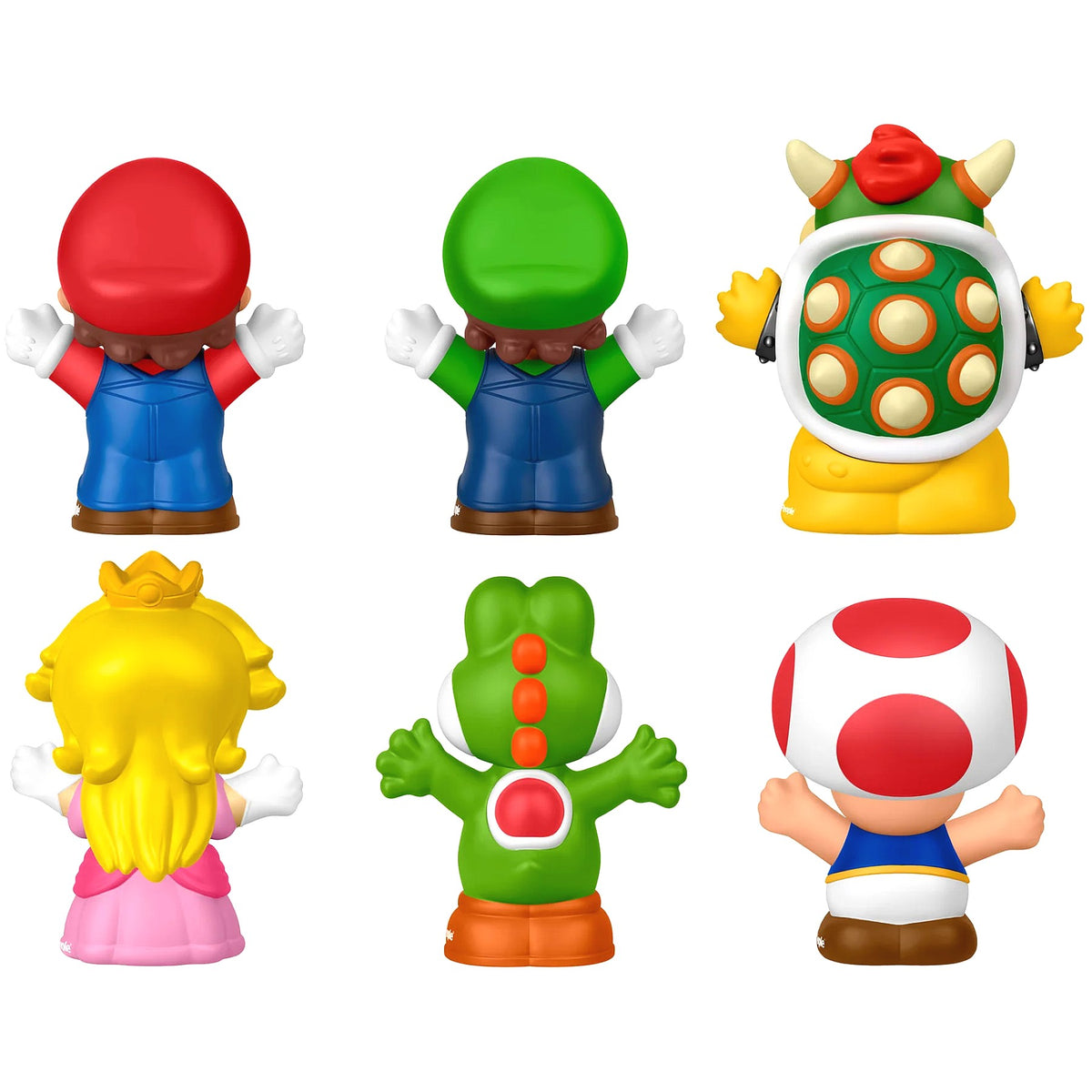 Fisher-Price - Little People My Mario Figure 6-Pack - Mattel