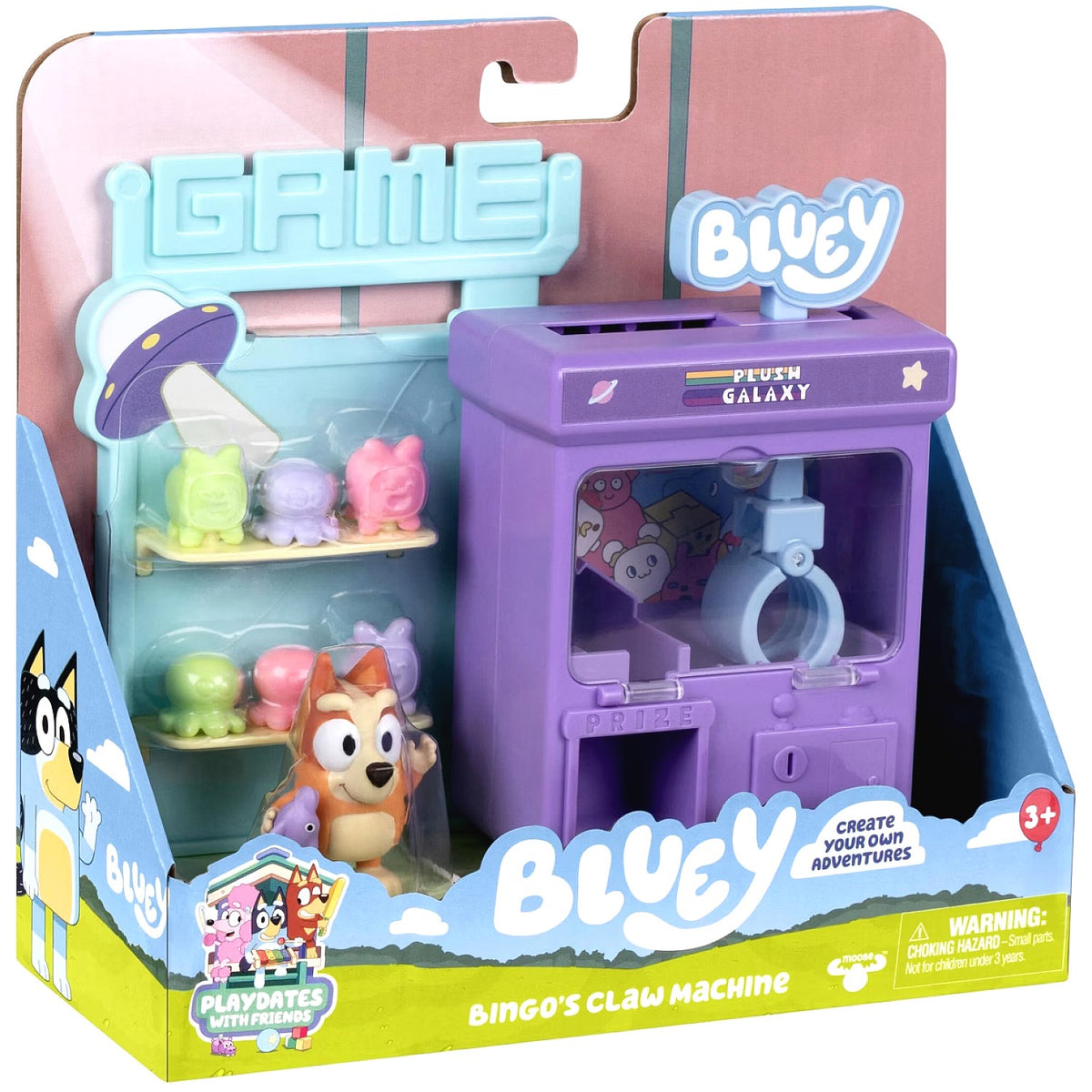 Bluey - Mini Playset Claw Machine
