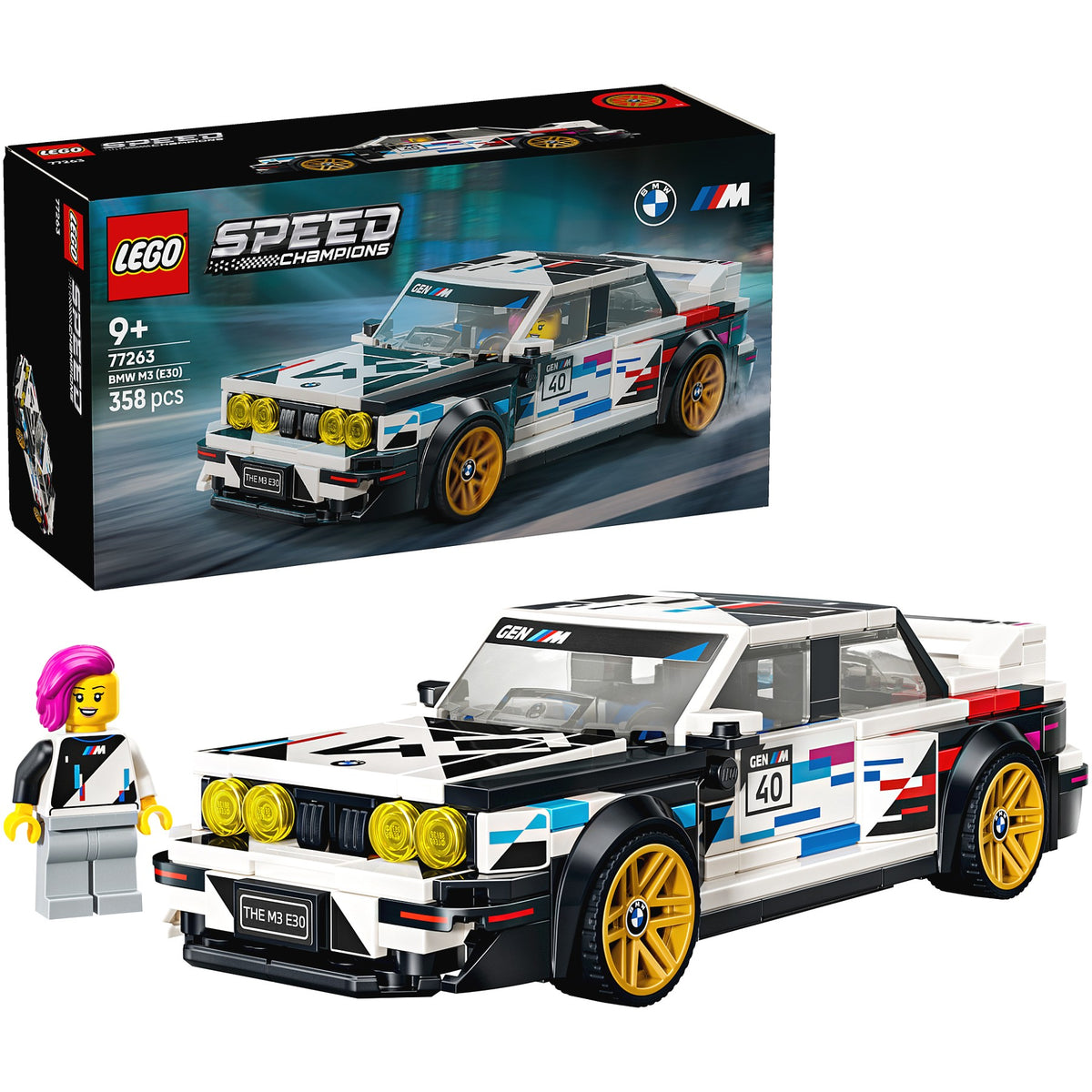 LEGO® 77263 BMW M3 (E30) - Speed Champions