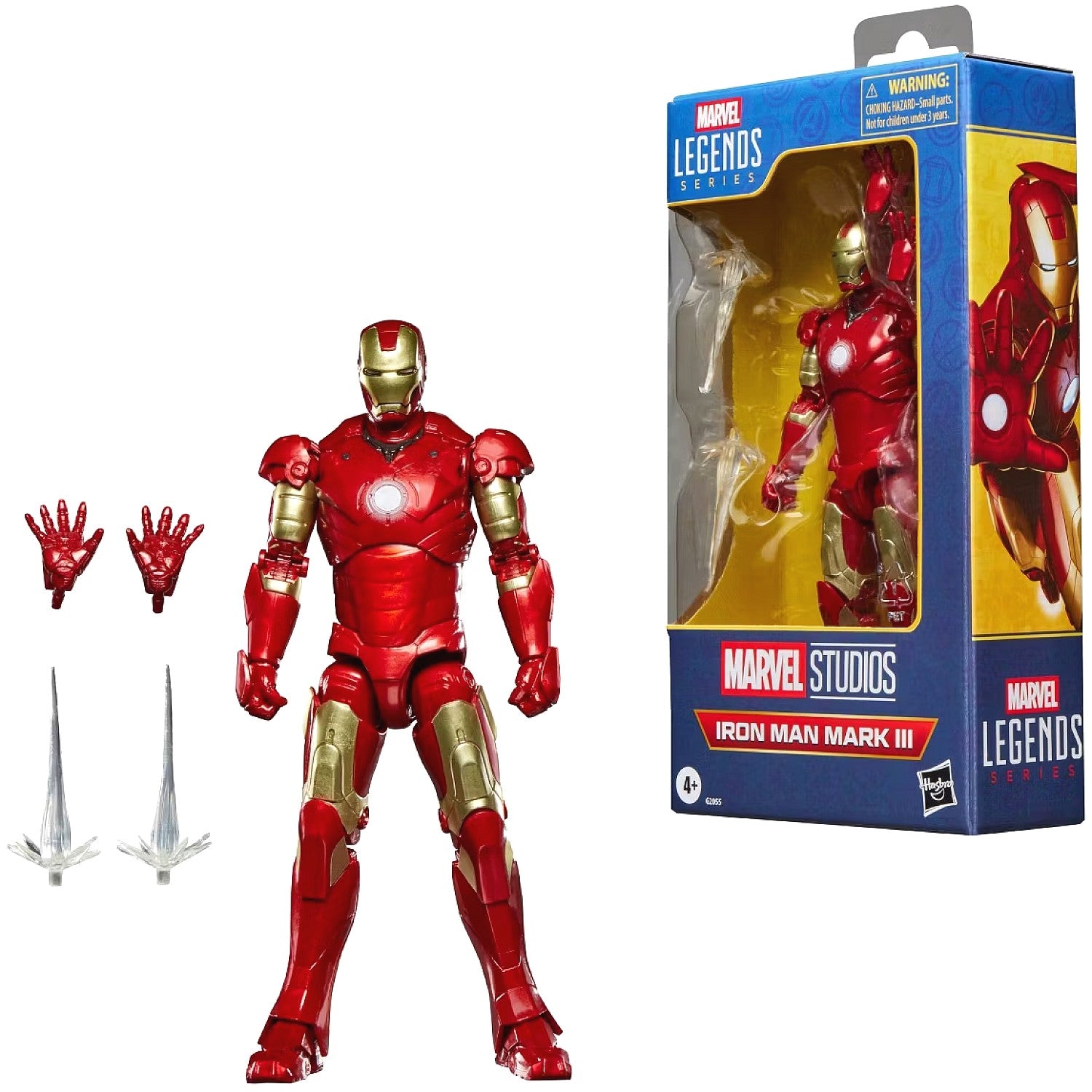 Marvel - Legends Series Iron Man Mark III Action Figure - Hasbro