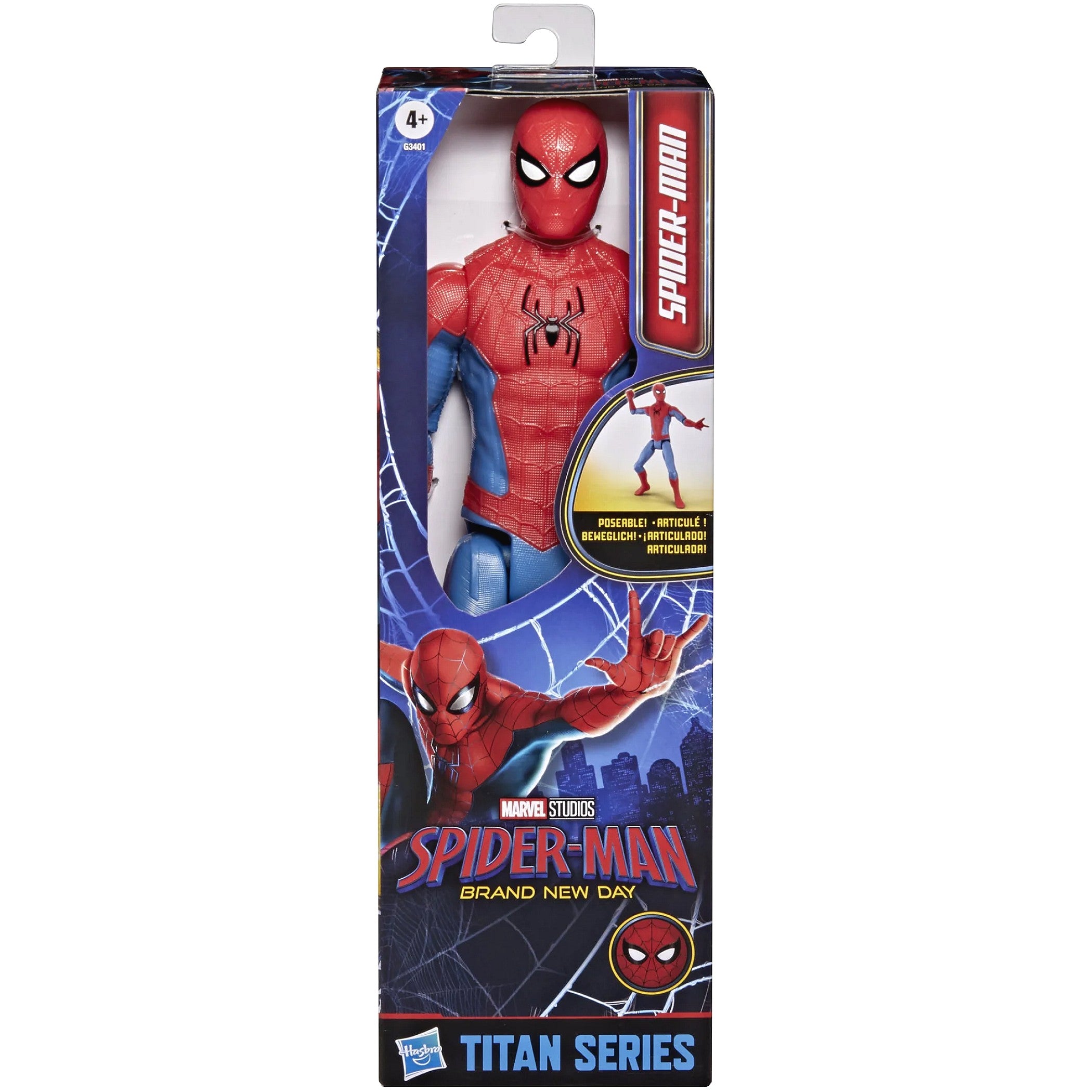 Marvel - Spider-Man Titan Series Brand New Day Action Figure - Hasbro