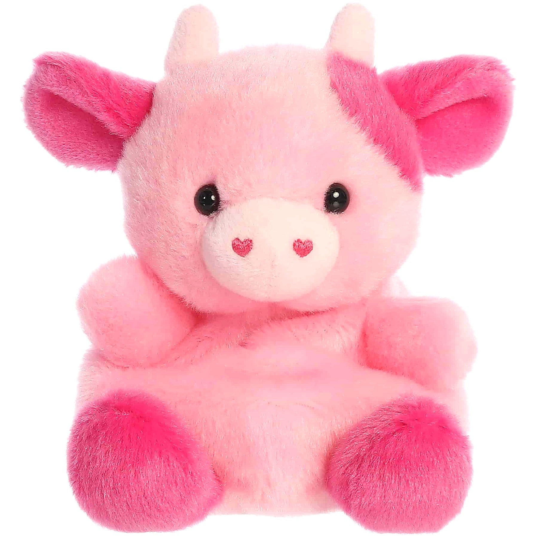 Cotton Candy - Palm Pals Blossom Pink Cow 13cm Plush