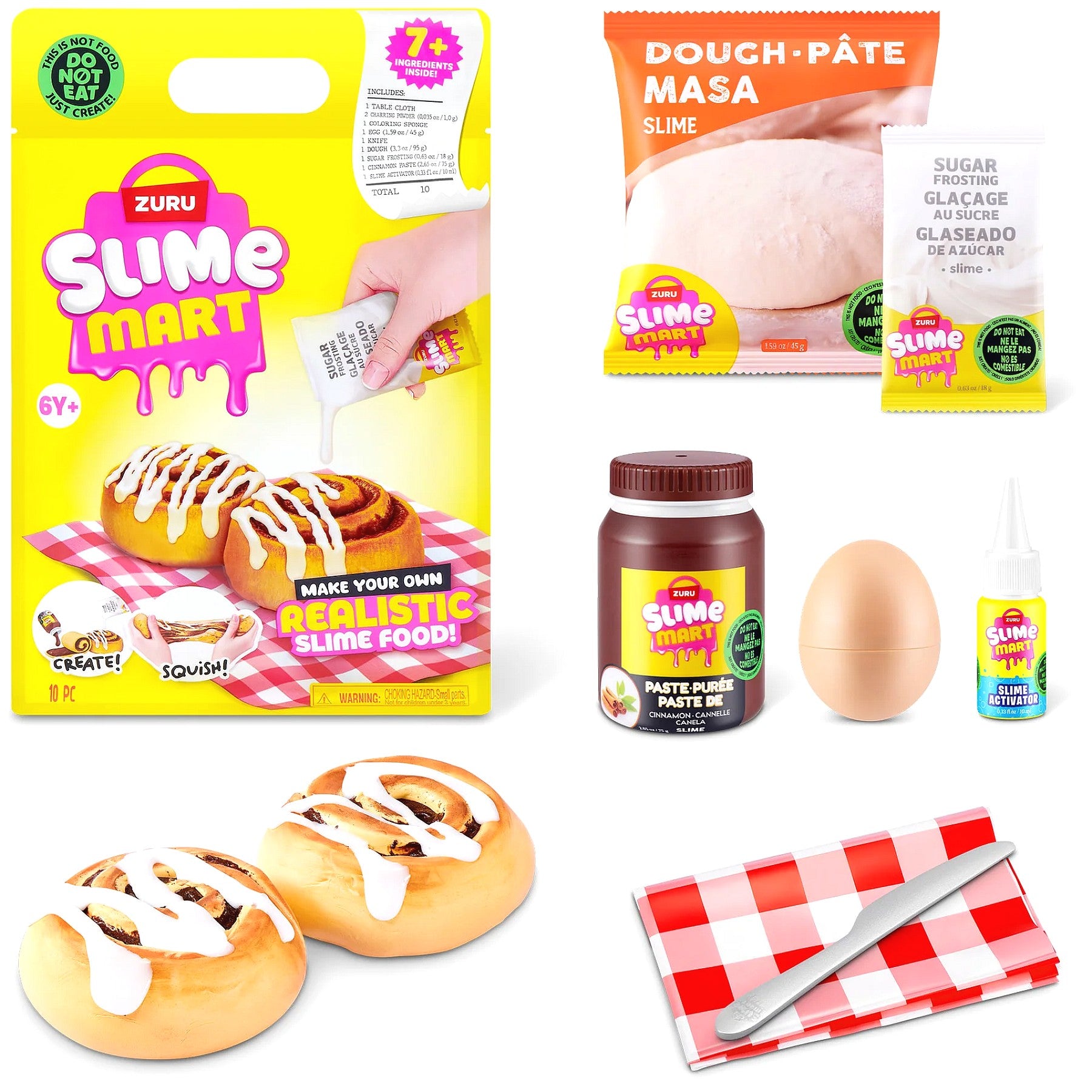 ZURU - Slime Mart Shopping Bag Series 2 - Cinnamon Rolls