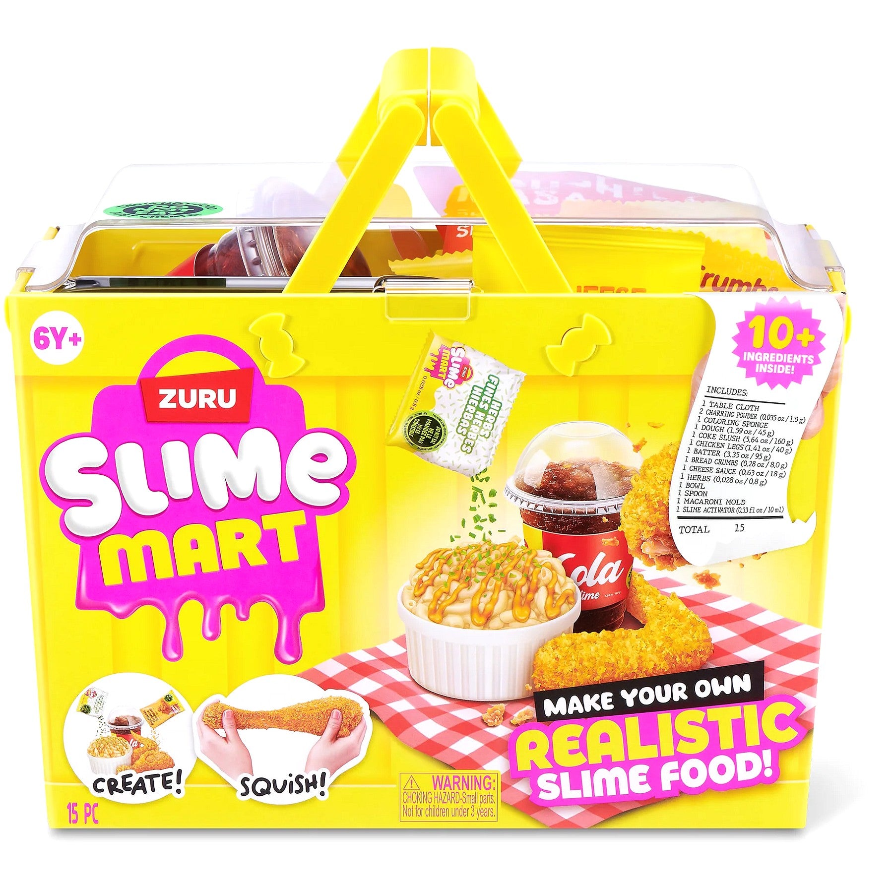 ZURU - Slime Mart Shopping Basket Series 2 - Fast Food