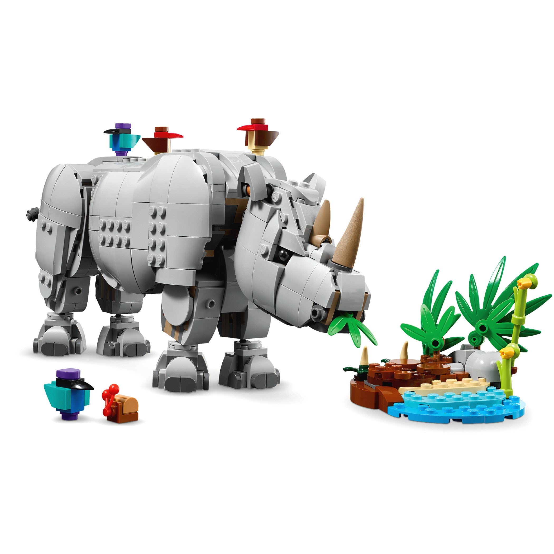 LEGO® 31171 Wild Animals: Majestic Rhino with Birds - Creator 3-in-1