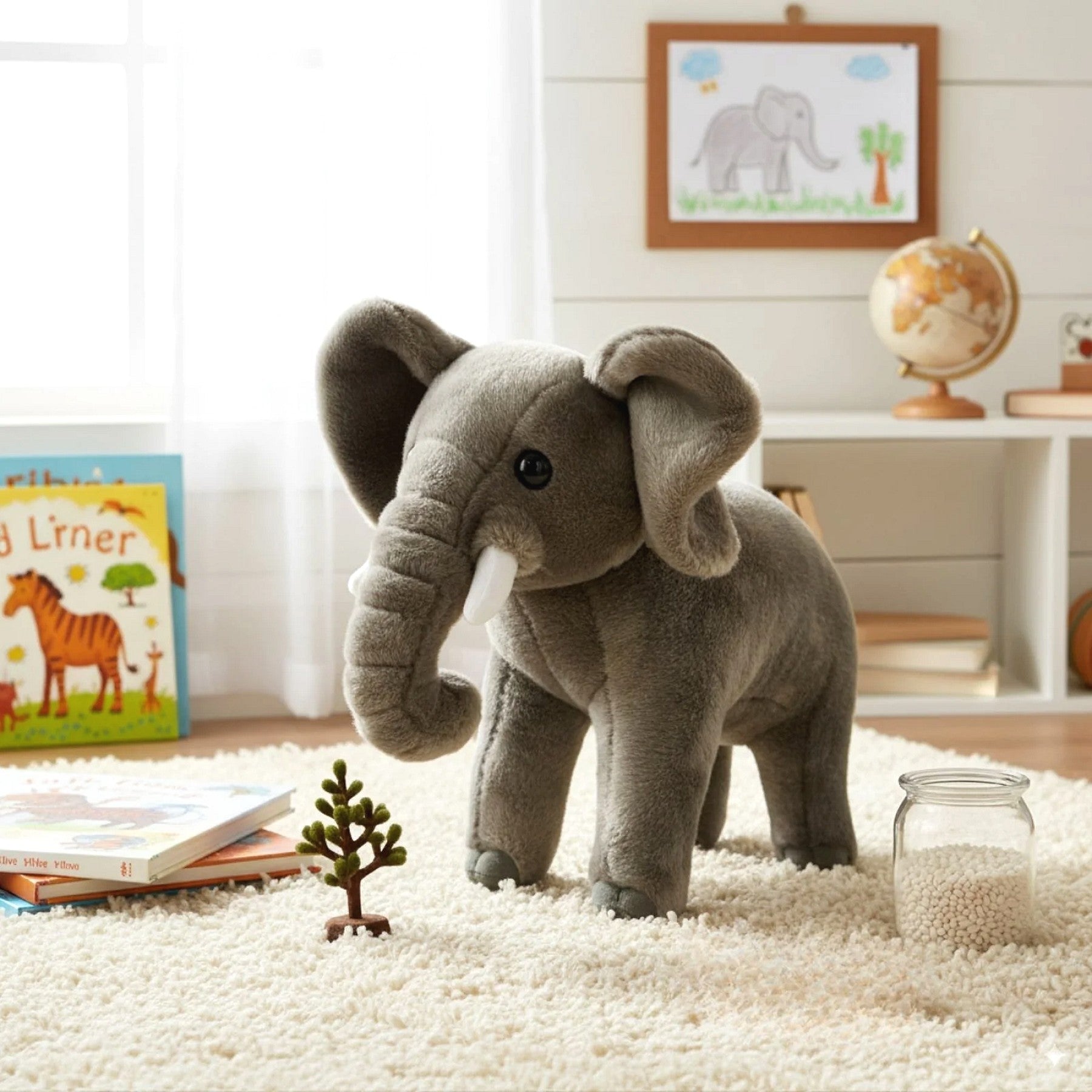Bocchetta - Arthur Elephant Soft Plush 27cm