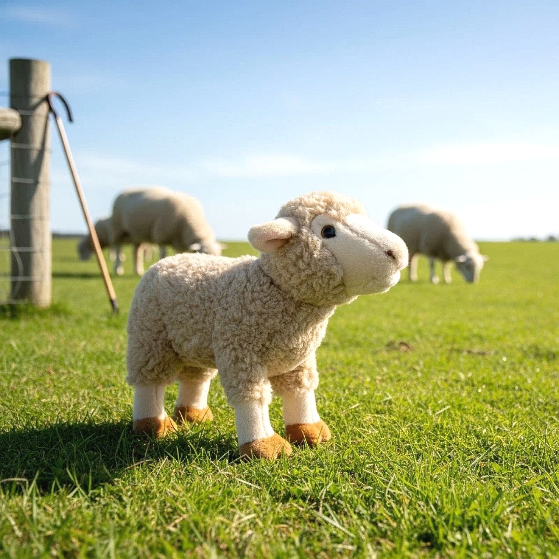 Bocchetta - Barbarella Sheep Standing Soft Plush 22cm