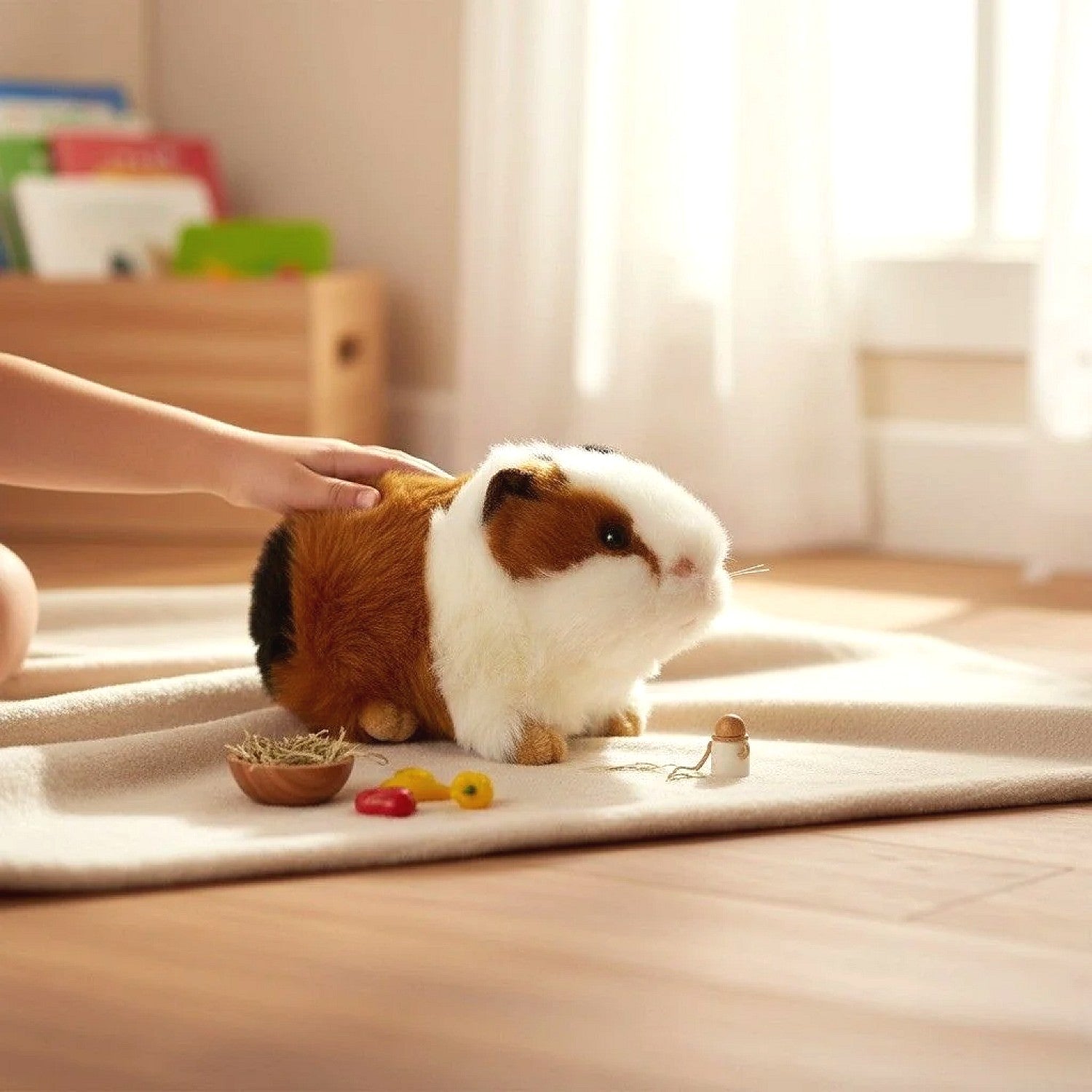 Bocchetta - Mocca Guinea Pig Standing Soft Plush 10cm