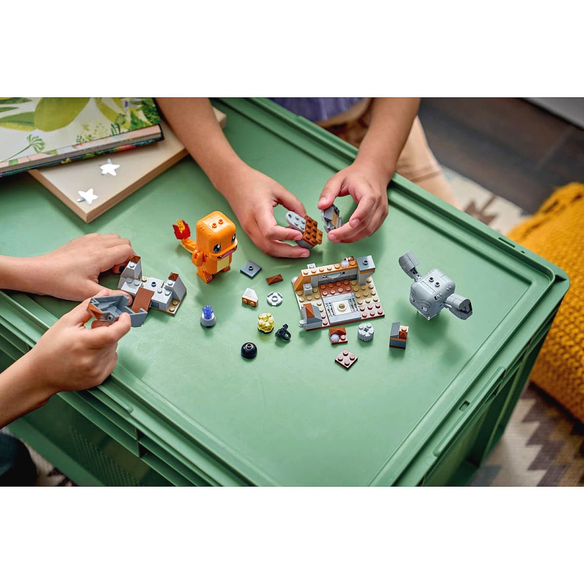 LEGO® 72157 SMART Play™ Compatible Charmander and Geodude's Cavern Clash - Pokémon™