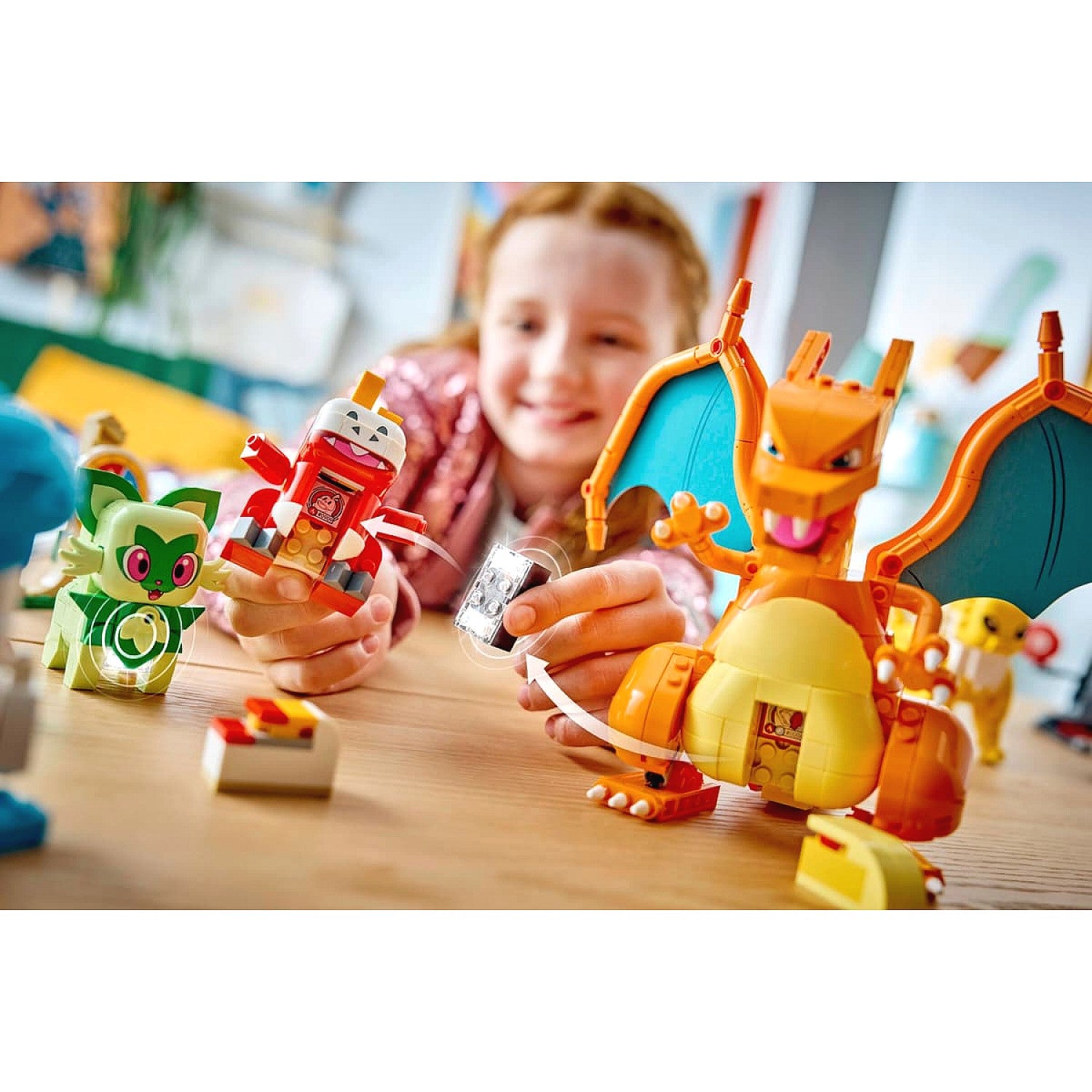 LEGO® 72158 SMART Play™ Compatible Sprigatito Fuecoco and Quaxly Battle - Pokémon™