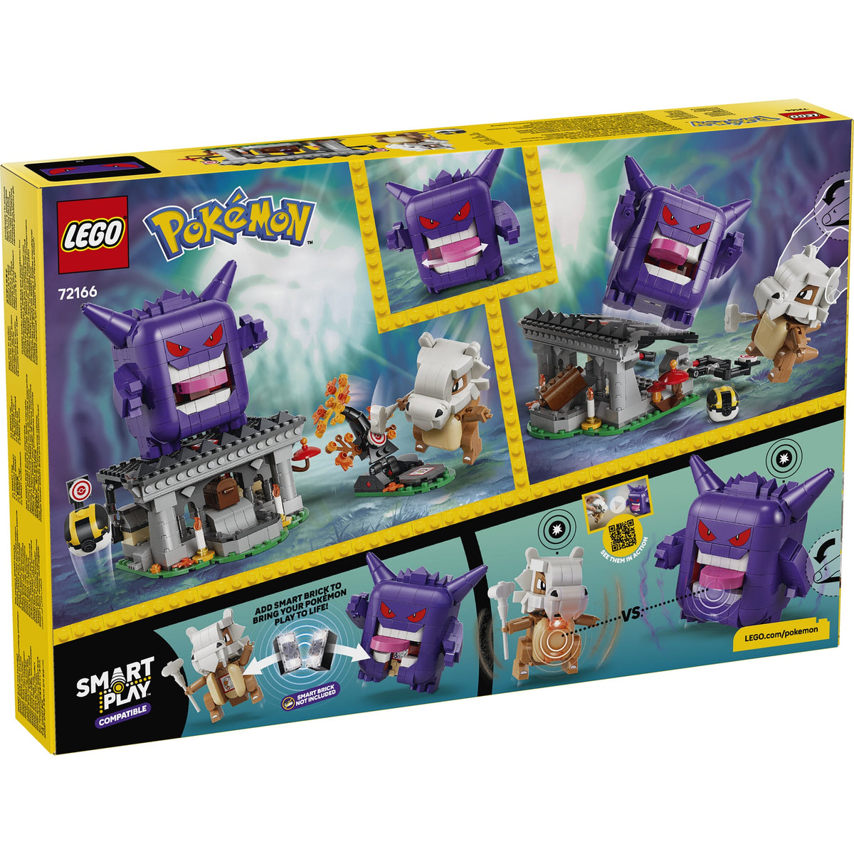 LEGO® 72166 SMART Play™ Compatible Cubone and Gengar's Spooky - Pokémon™