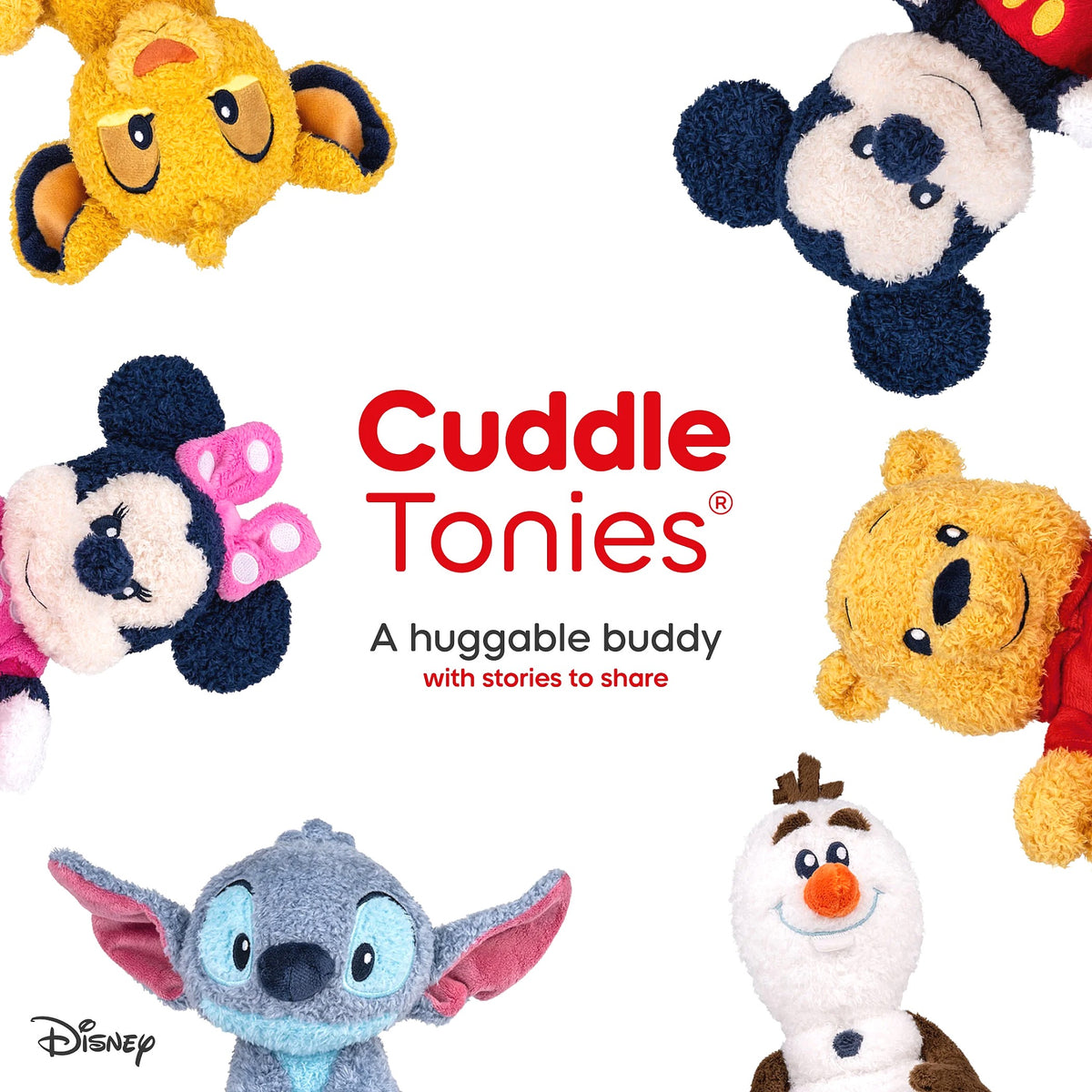 Tonies - Cuddle Tonie: Disney Winnie The Pooh Tonie Audio Character Plush (Toniebox not Included)