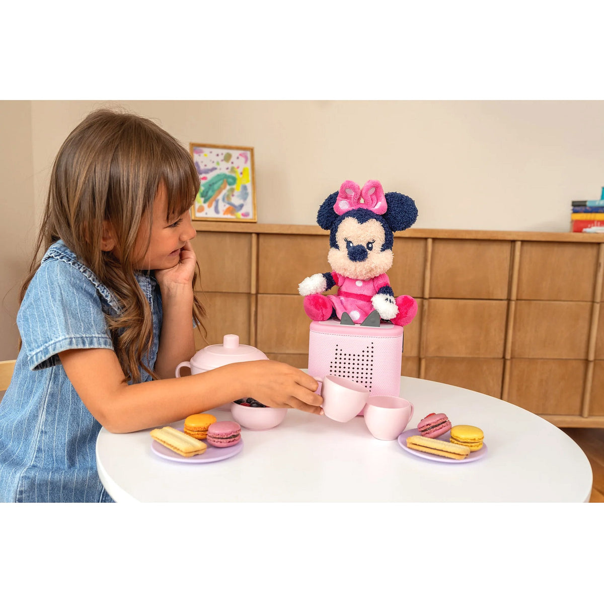 Tonies - Cuddle Tonie: Disney Minnie Mouse Tonie Audio Character Plush (Toniebox not Included)