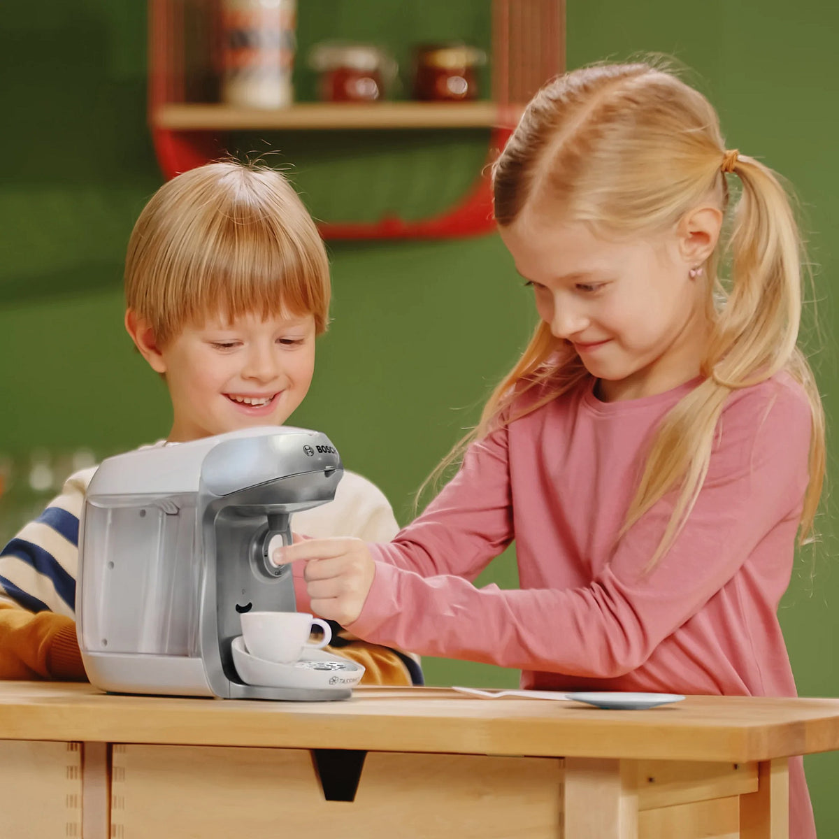 Bosch - Toy Espresso Machine Tassimo Happy Silver