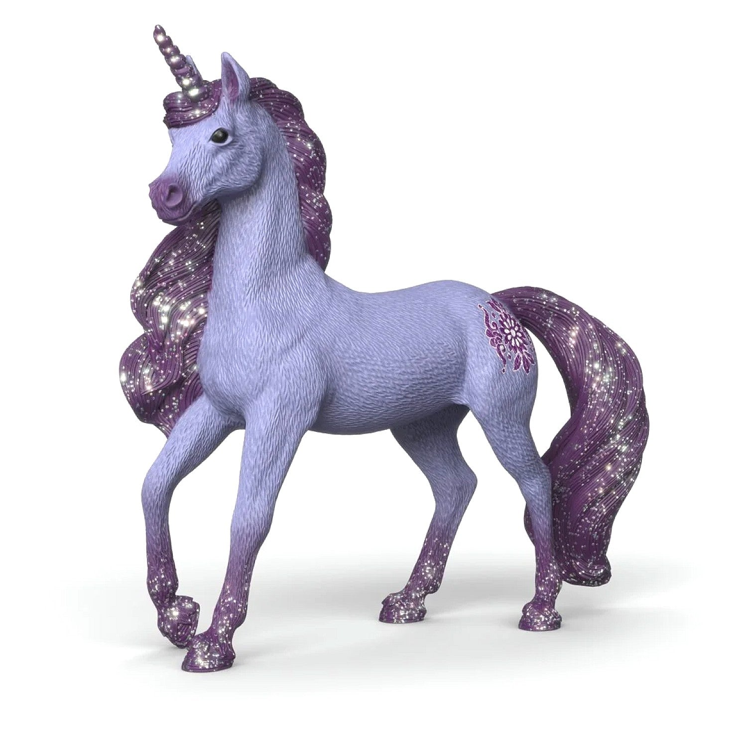 Schleich - Unicorn Stallion Orchid Animal Figurine