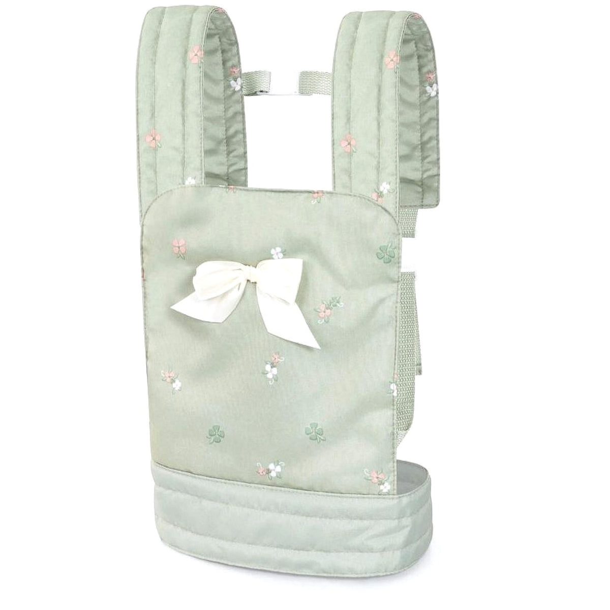 Bayer - Doll Carrier Soft Sage Green with Flowers