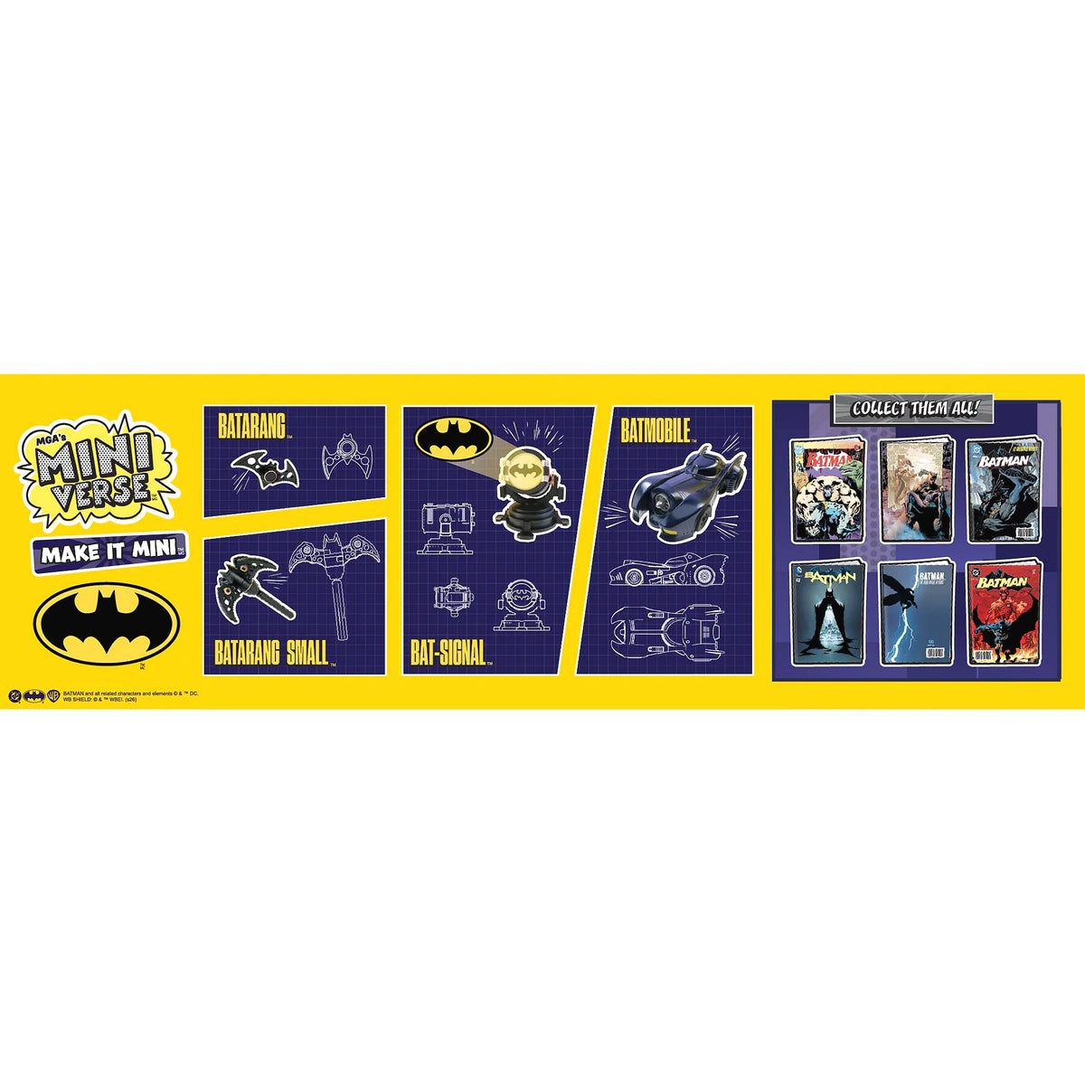 MGA's Miniverse - Make It Mini Batman Blind Capsule