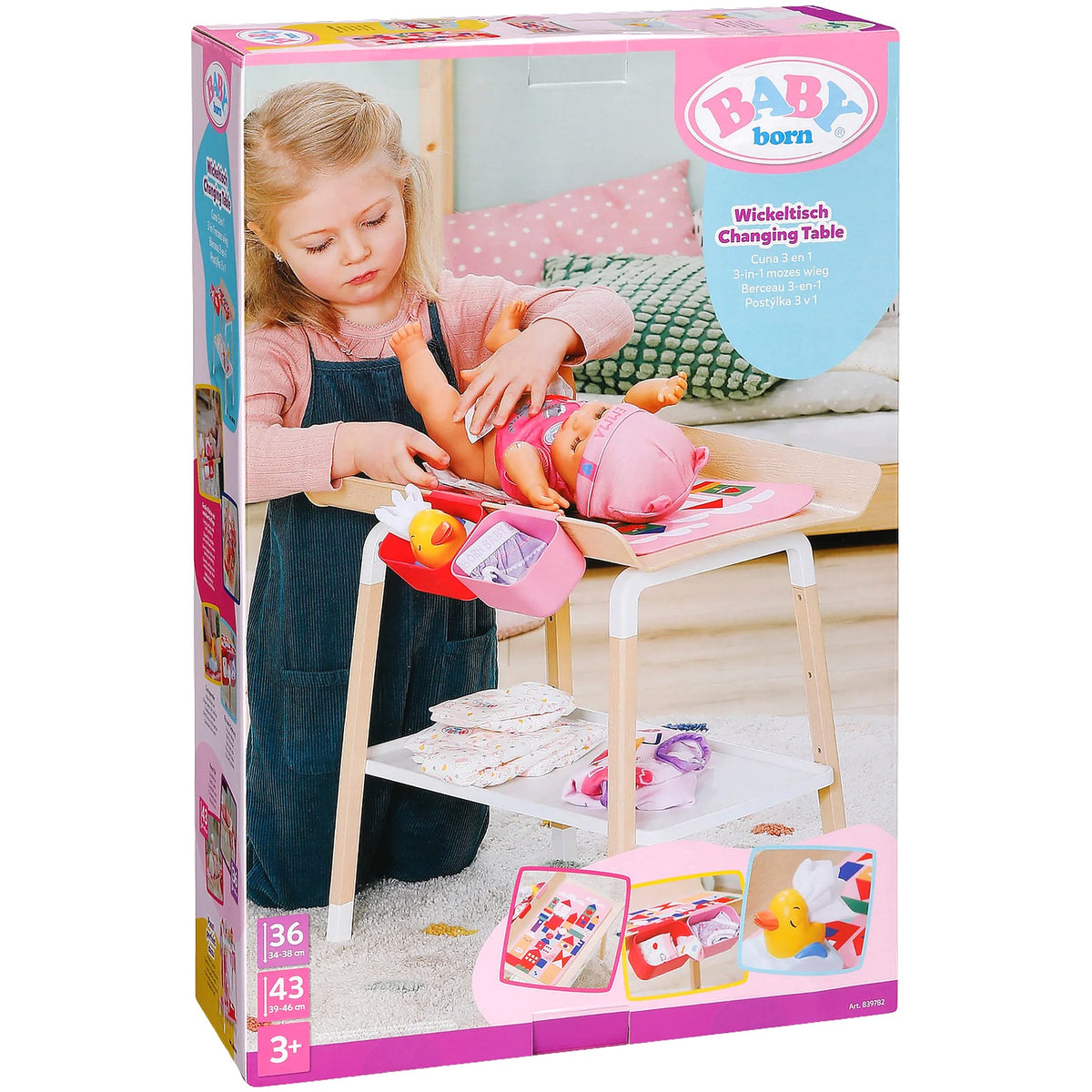 BABY born - Doll Changing Table