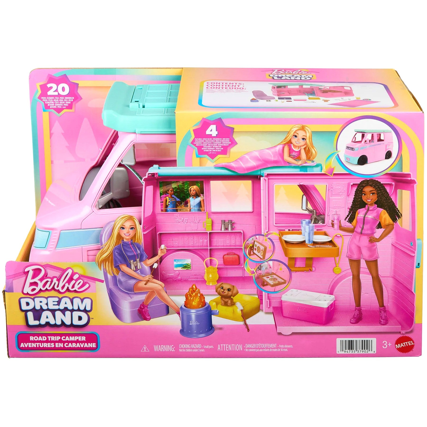 Barbie - Dream Land Road Trip Camper - Mattel