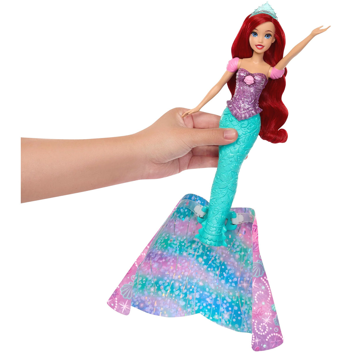 Disney - Princess Ariel Human To Mermaid Transforming Fashion Doll - Mattel