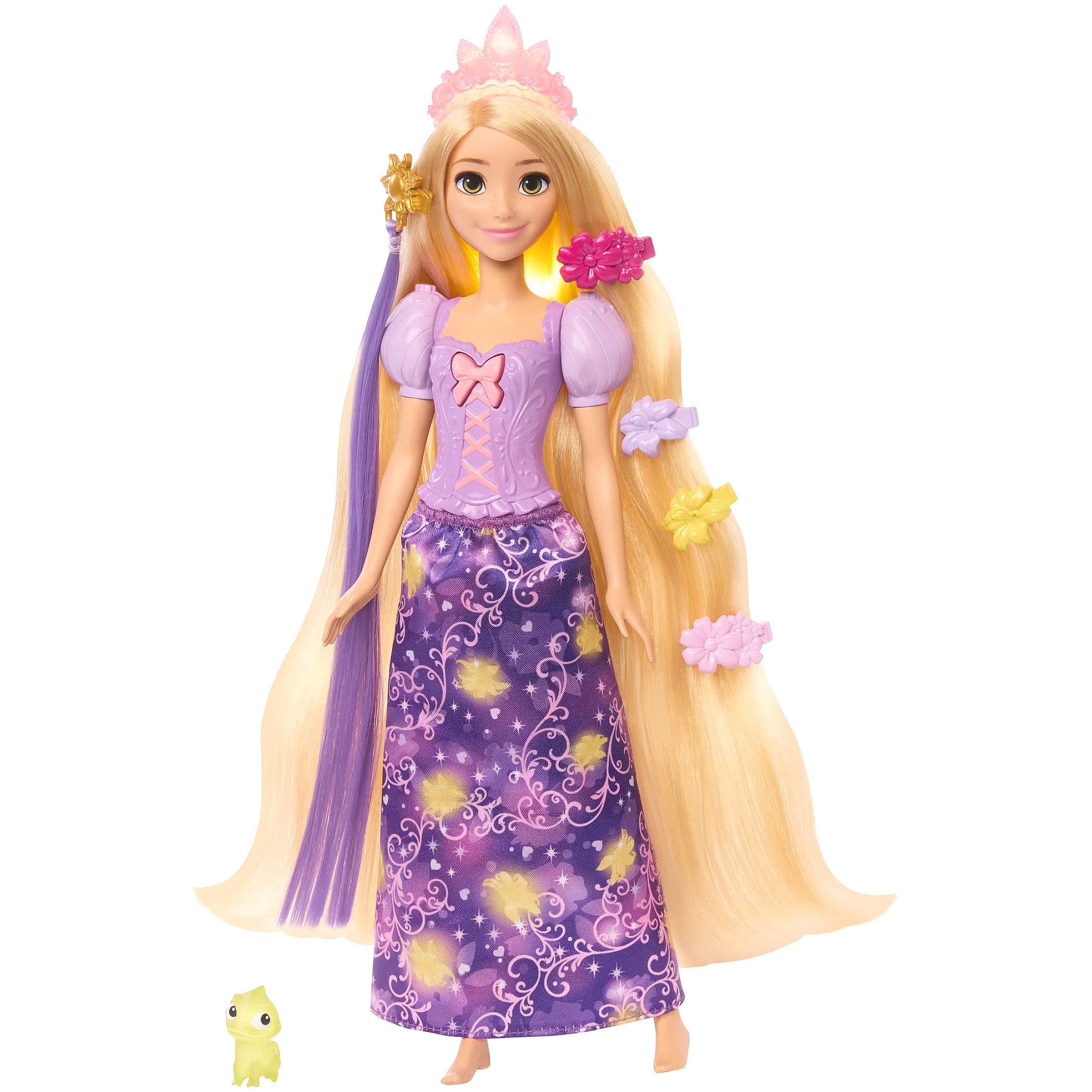 Disney - Rapunzel Light-Up Hair Rapunzel Fashion Doll - Mattel