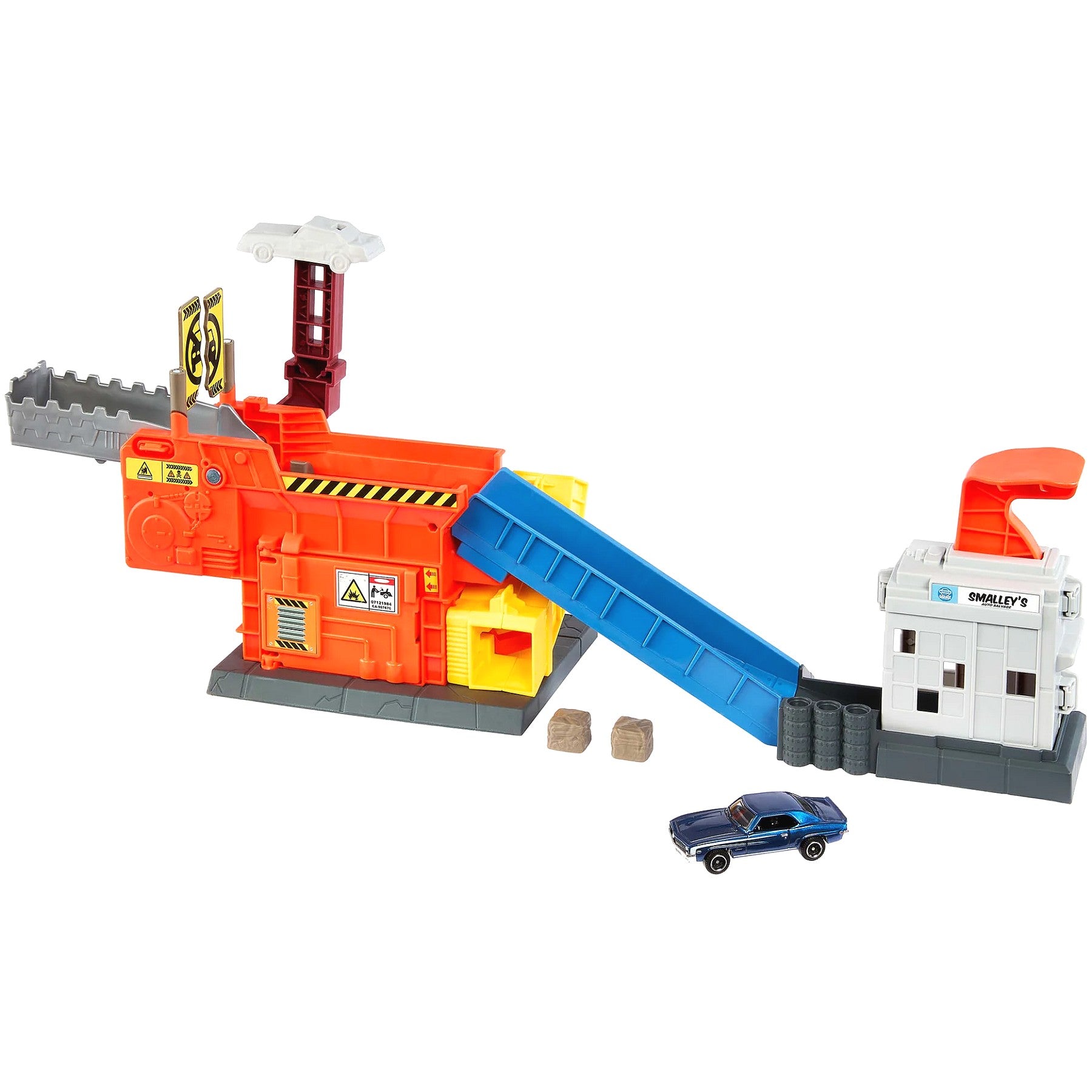Matchbox - The Movie Smalley's Launch & Crush Playset - Mattel