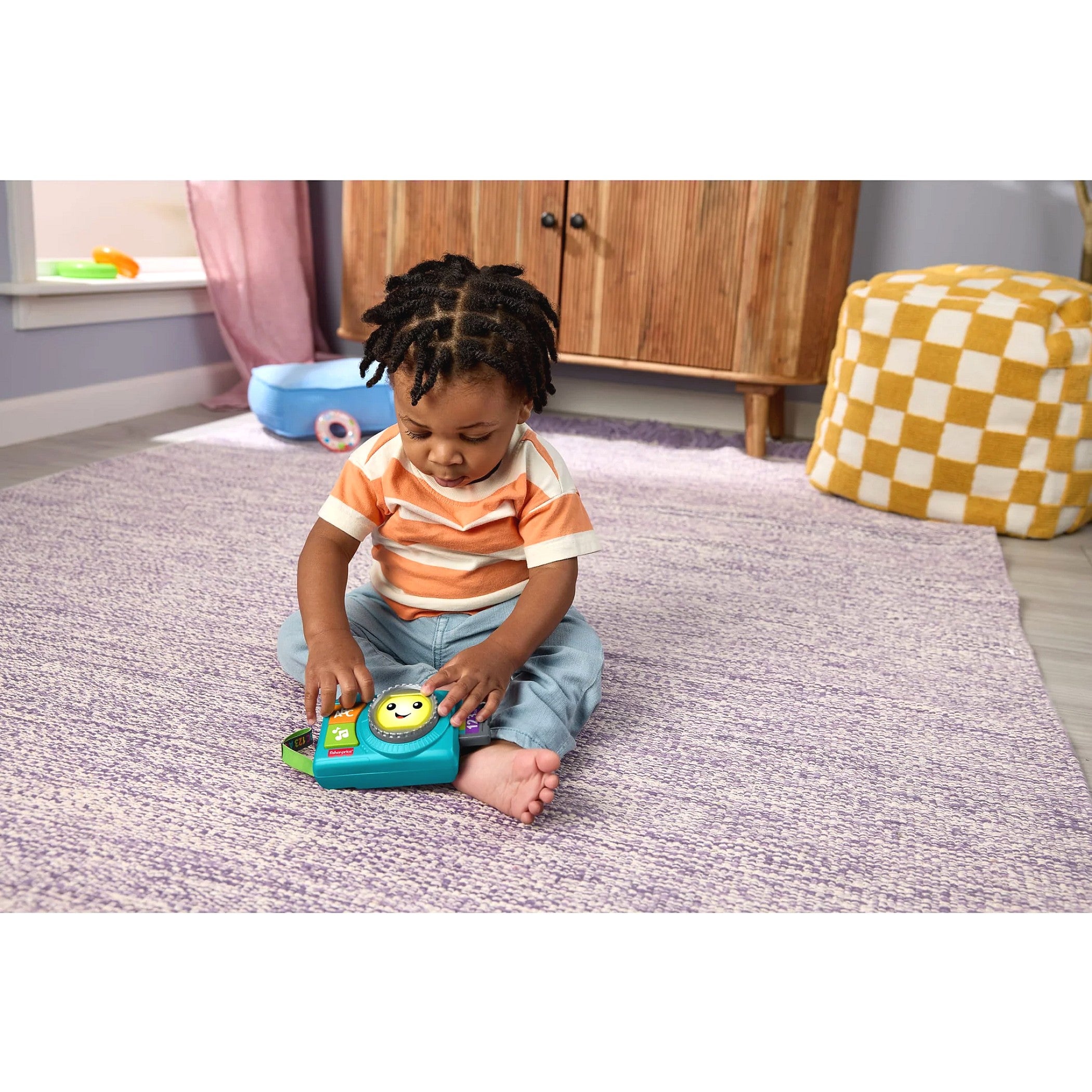 Fisher-Price - Laugh & Learn Light-Up Camera Musical Toy - Mattel