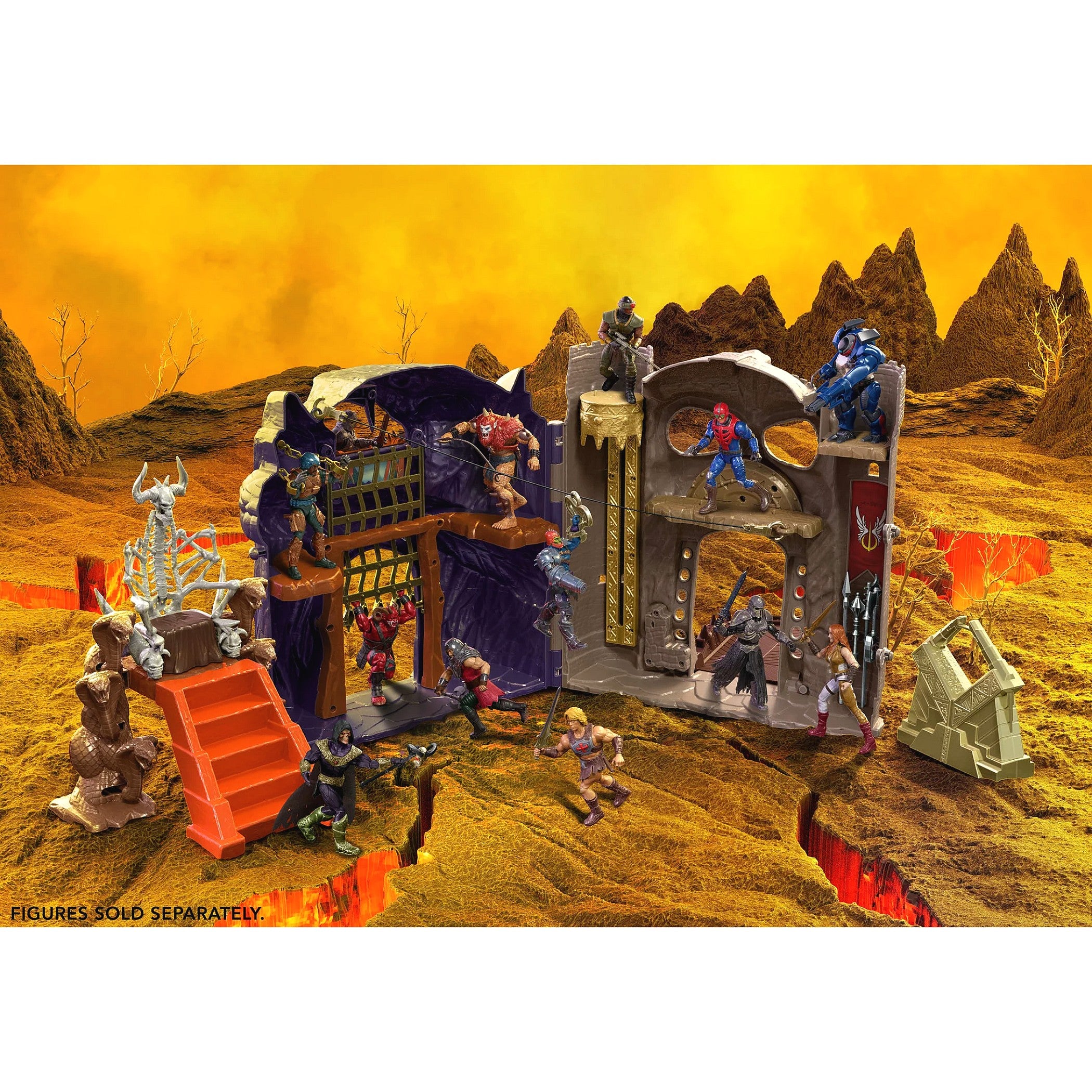 Masters of the Universe - Battle For Eternia 2-In-1 Playset - Mattel