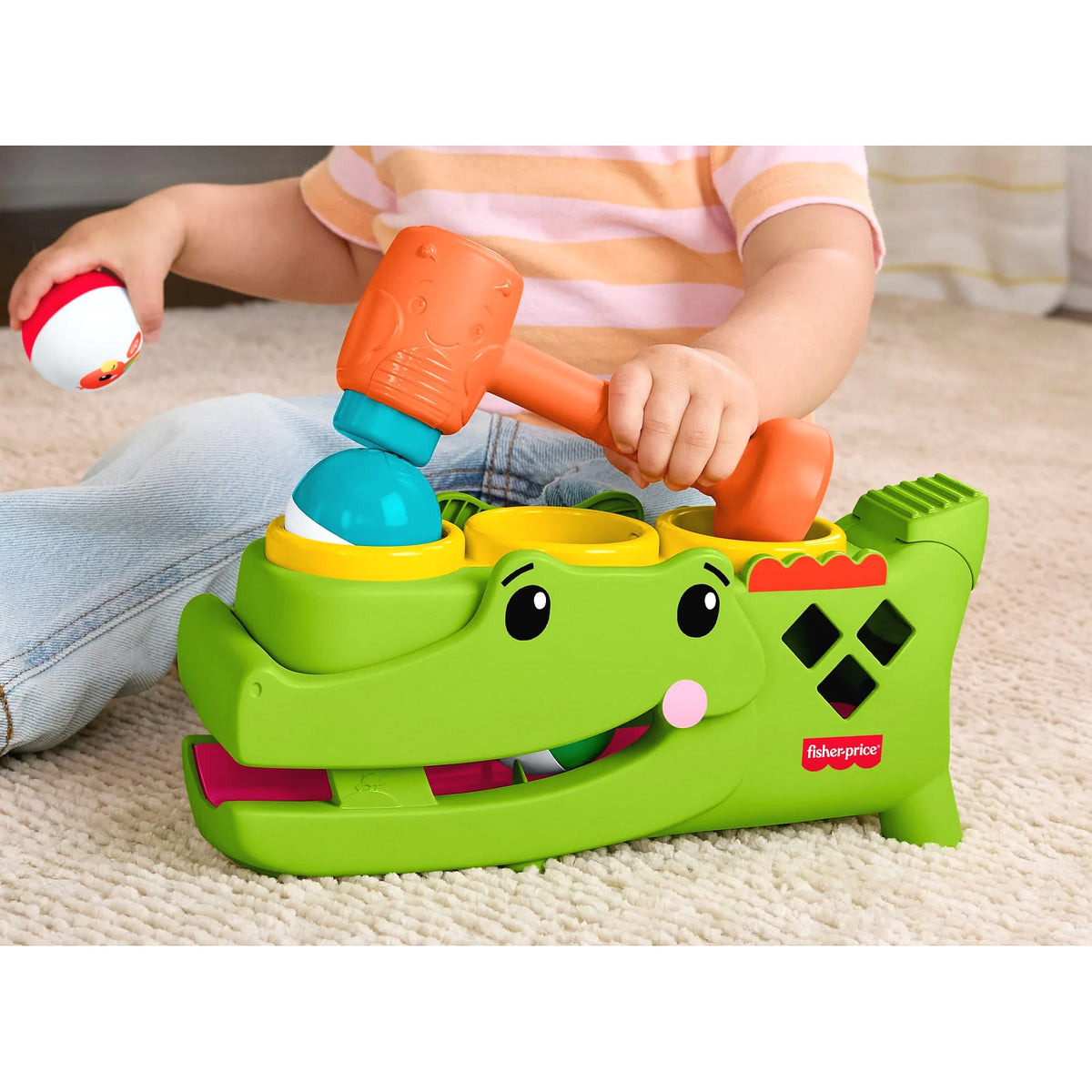 Fisher-Price - Sit & Tap Alligator - Mattel