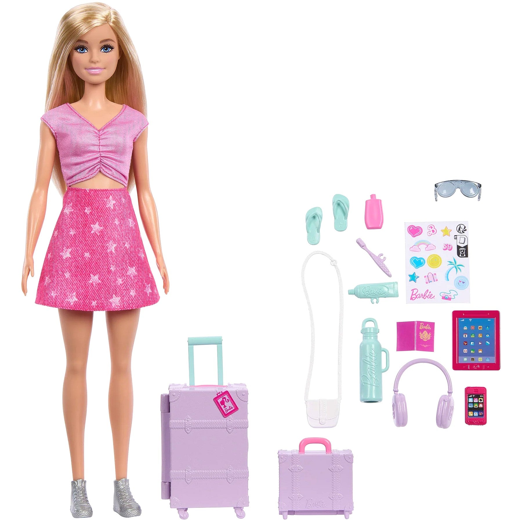 Barbie - Family & Friends Adventures With Malibu Fashion Doll - Mattel