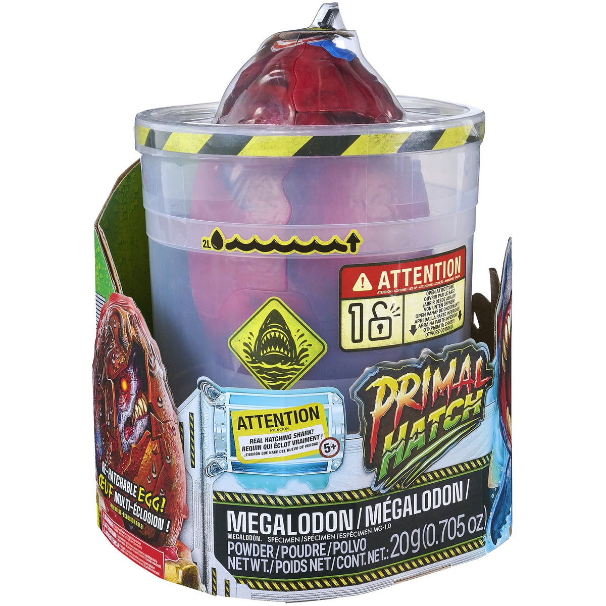 Primal Hatch - Hatching Megalodon Egg Interactive Electronic Toy - Spin Master