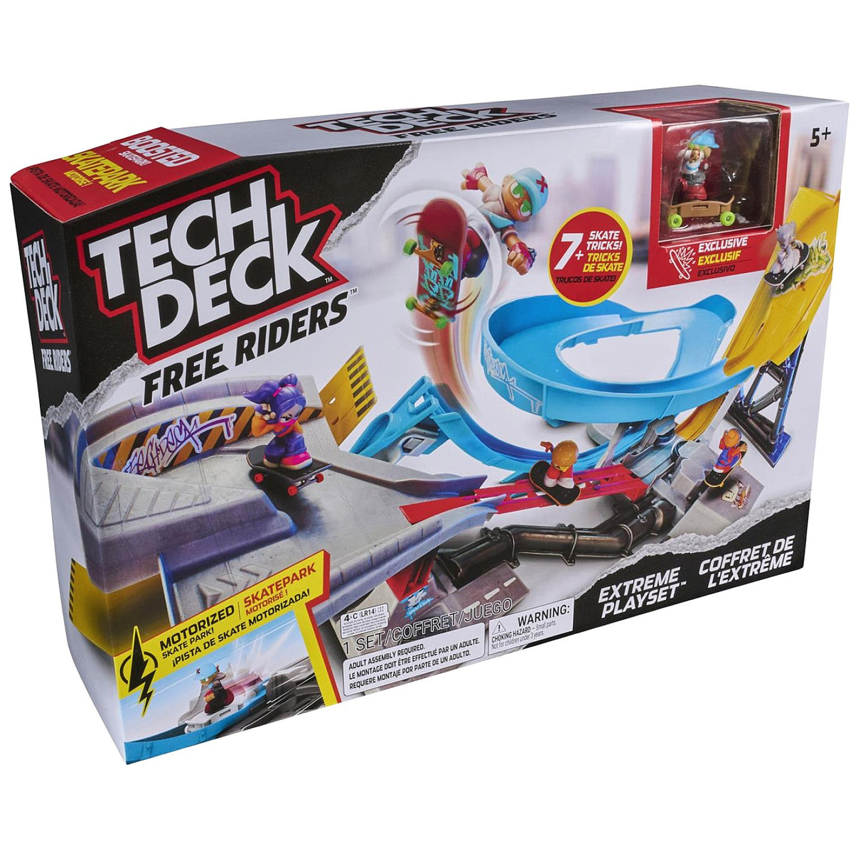Tech Deck - Free Riders Extreme Playset - Spin Master