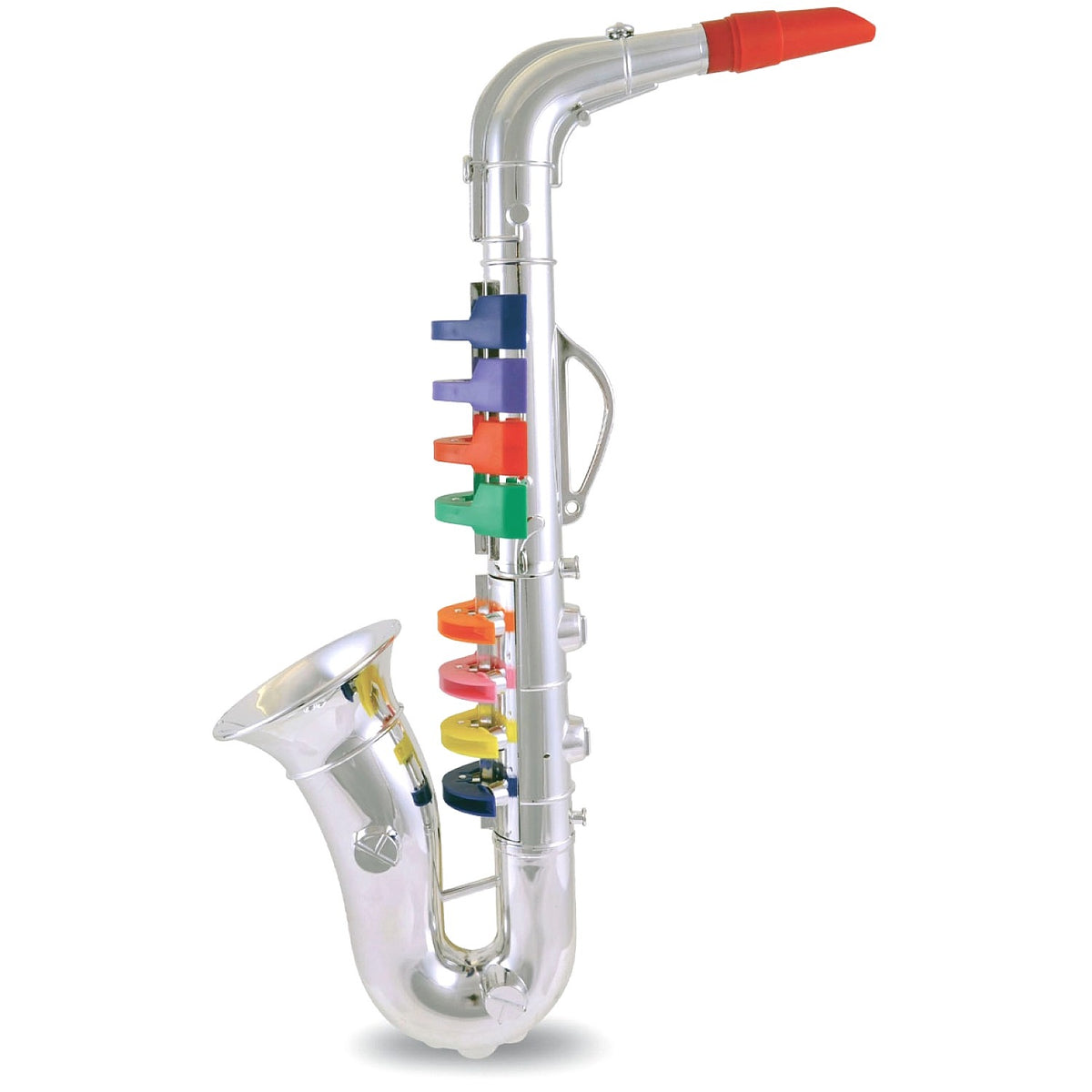 Bontempi - Saxaphone with 8 Coloured Keys Toy Musical Instrument