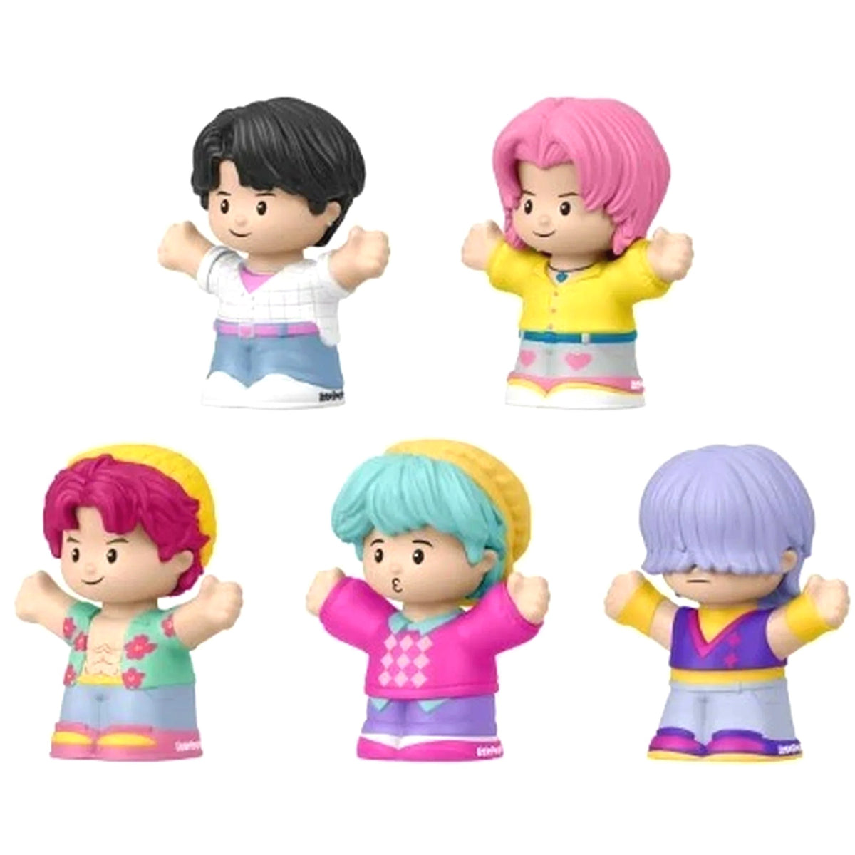 Fisher-Price - Little People Collector KPop Demon Hunters Saja Boys Special Edition Set 5 Figures - Mattel
